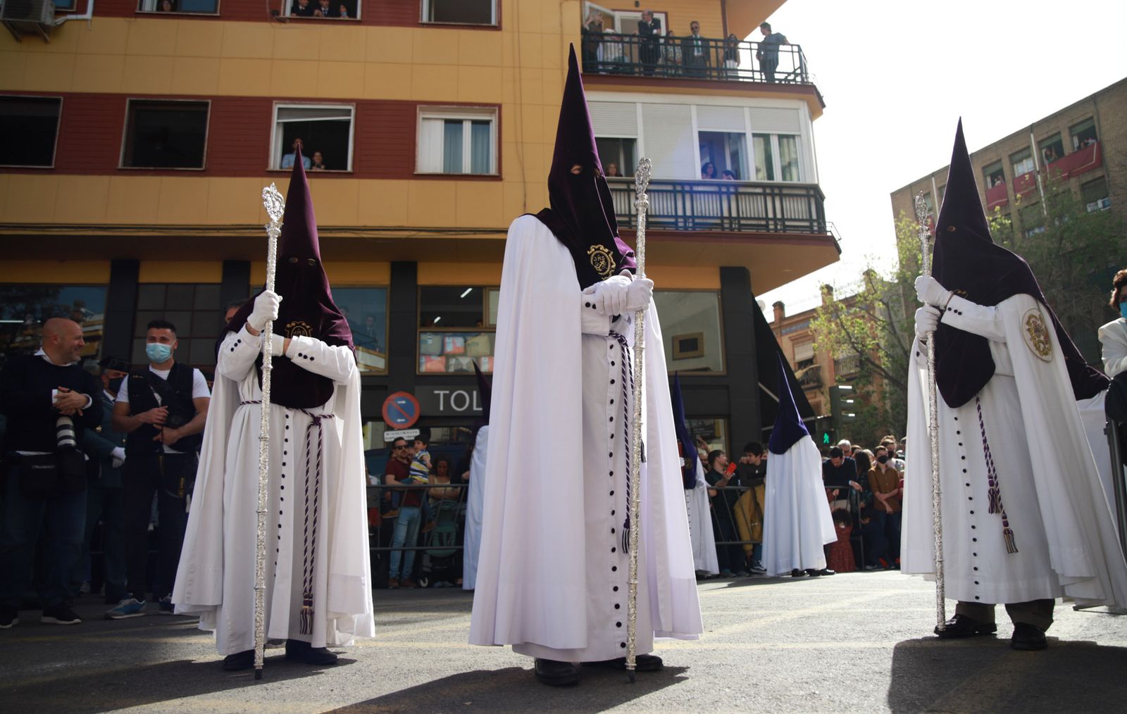 Fotos de San Roque el Domingo de Ramos en la Semana Santa de Sevilla
