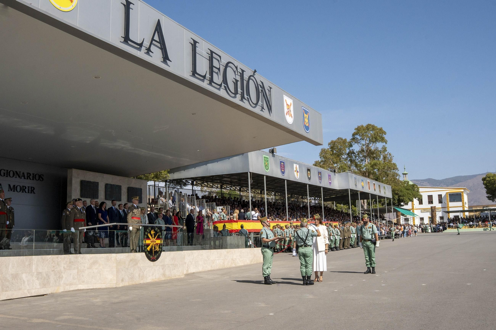 El CV (105) aniversario fundacional de la Legión