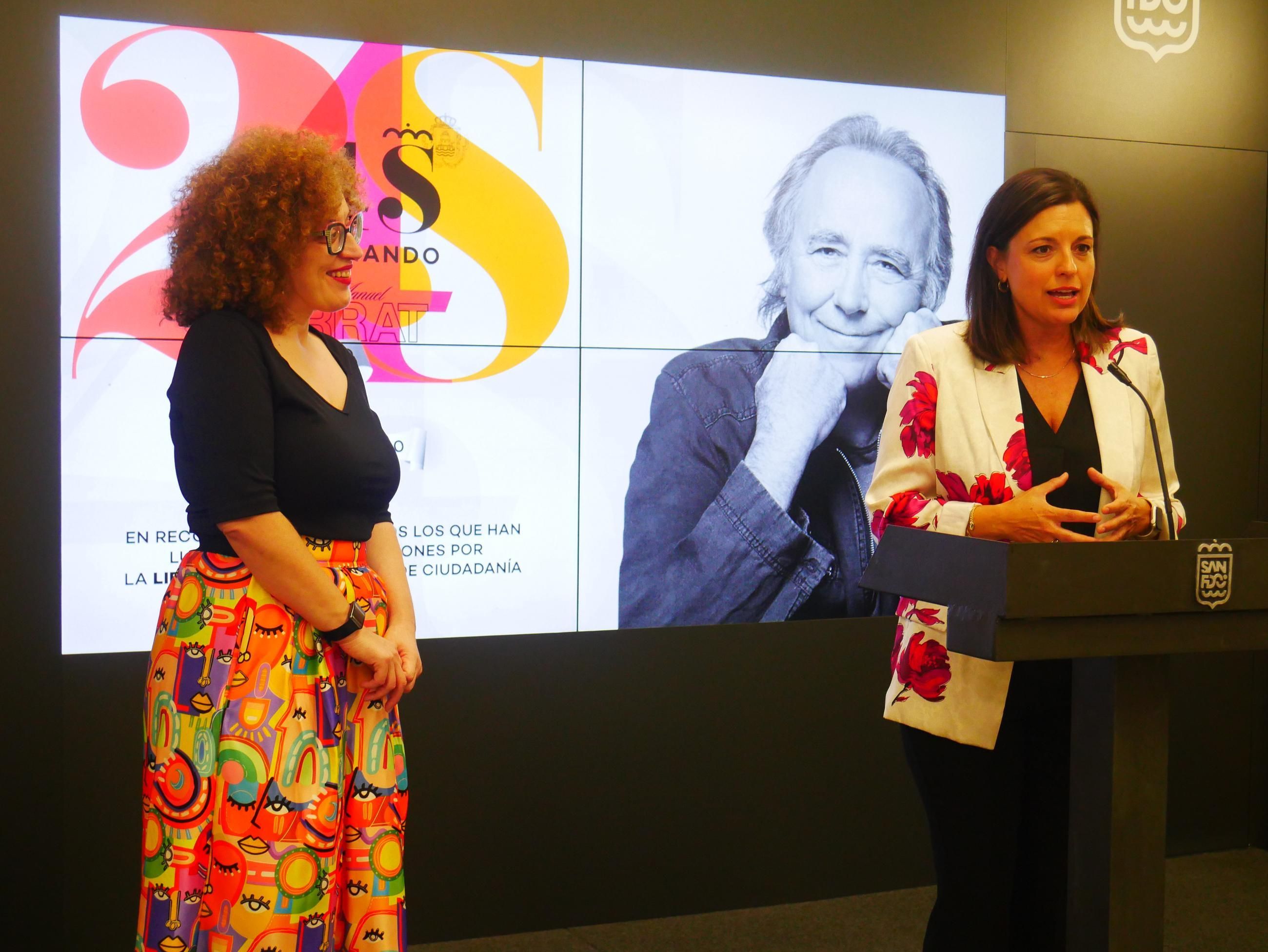 La programación del 24 de Septiembre de San Fernando suma un encuentro ciudadano con Serrat