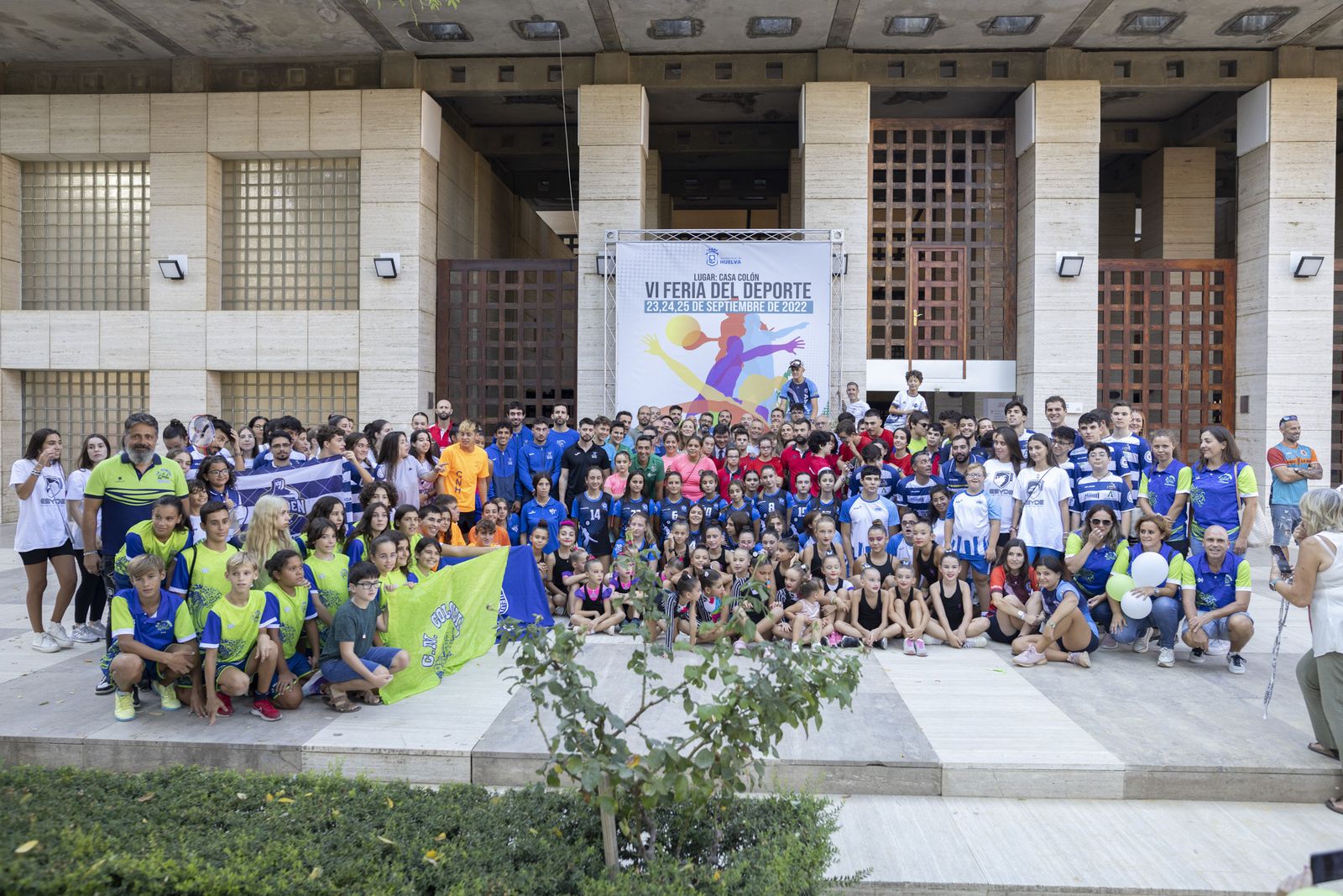 Imágenes de la inauguración de la VI Feria del Deporte de Huelva