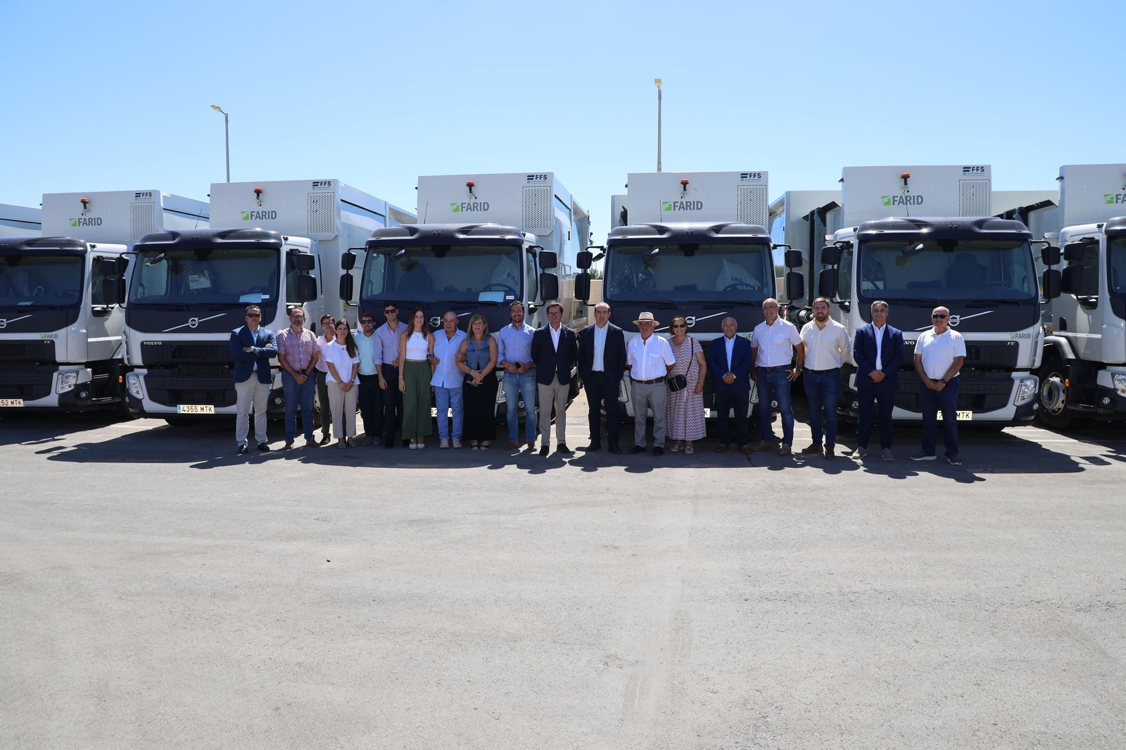Un total de 53 unidades completan la renovación de la flota de vehículos destinados a la limpieza de El Ejido.