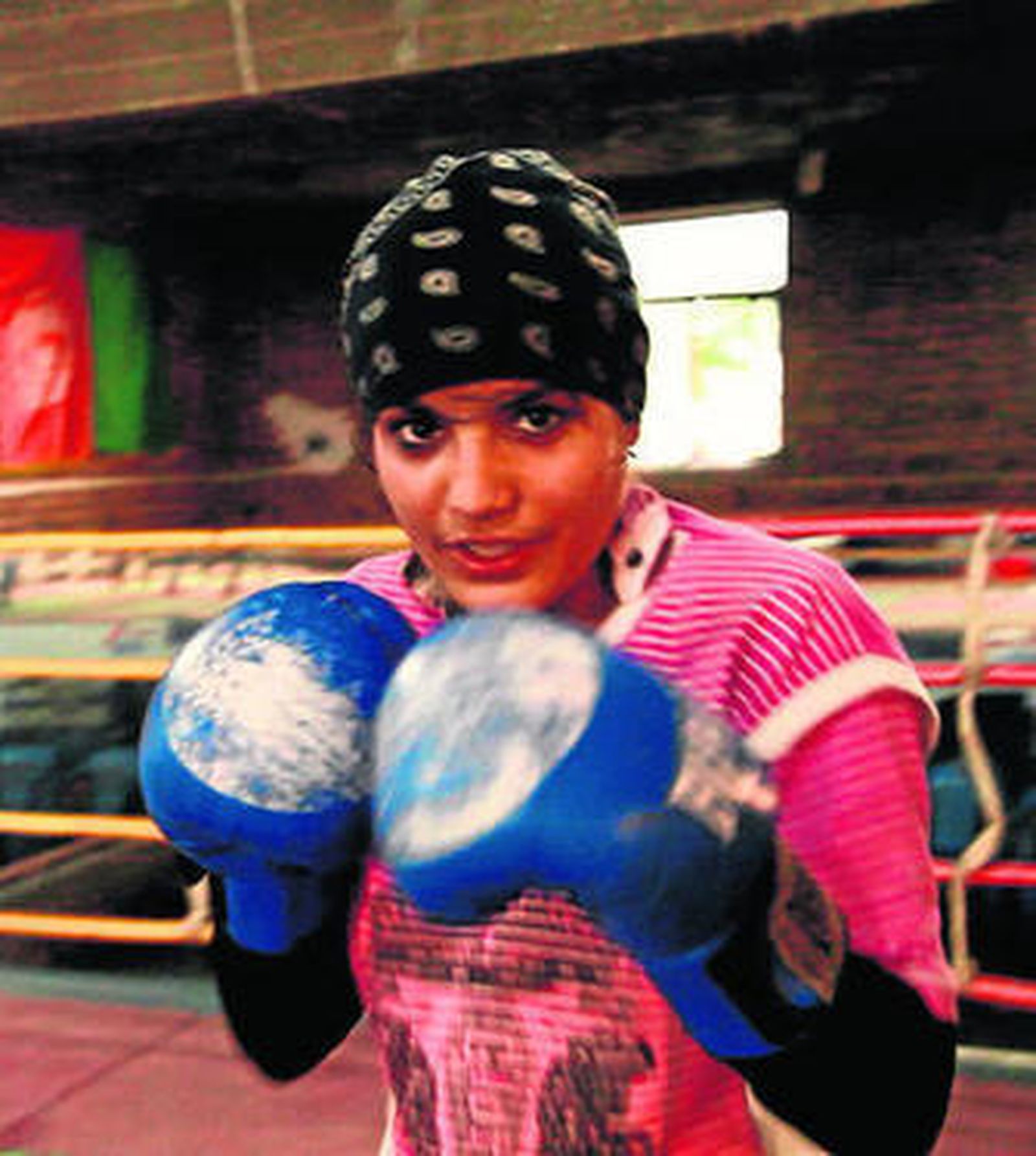 Sadaf Rahimi, en una escena de la película.