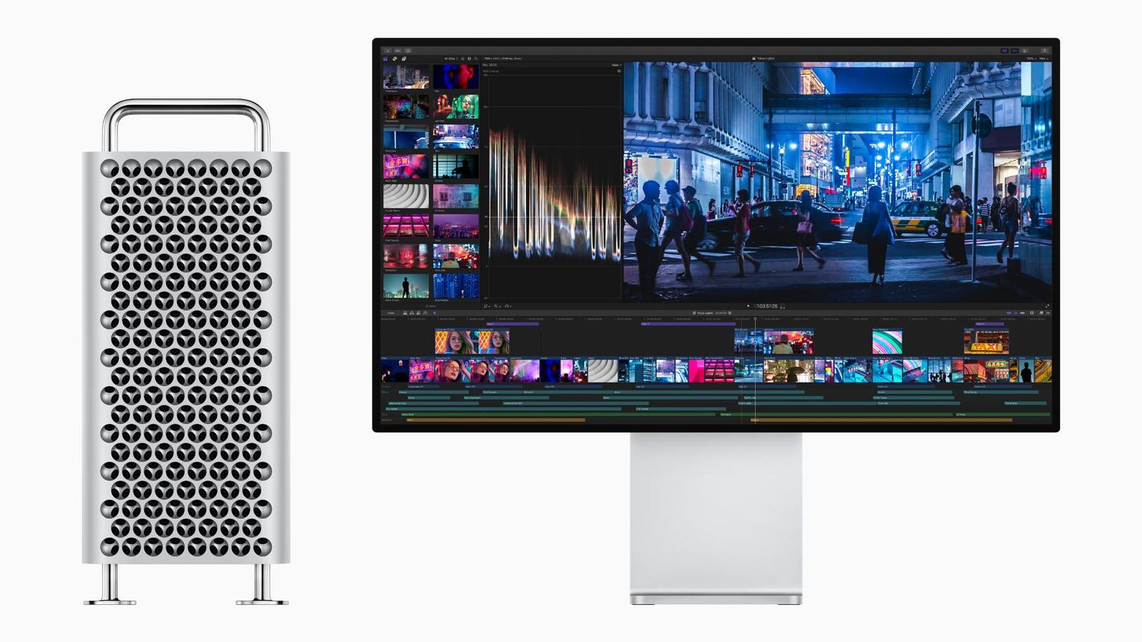 El Mac Pro y el Pro Display XDR de Apple.