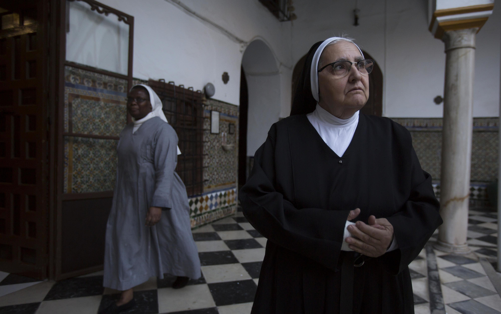 Desperfectos en el Convento de San Leandro
