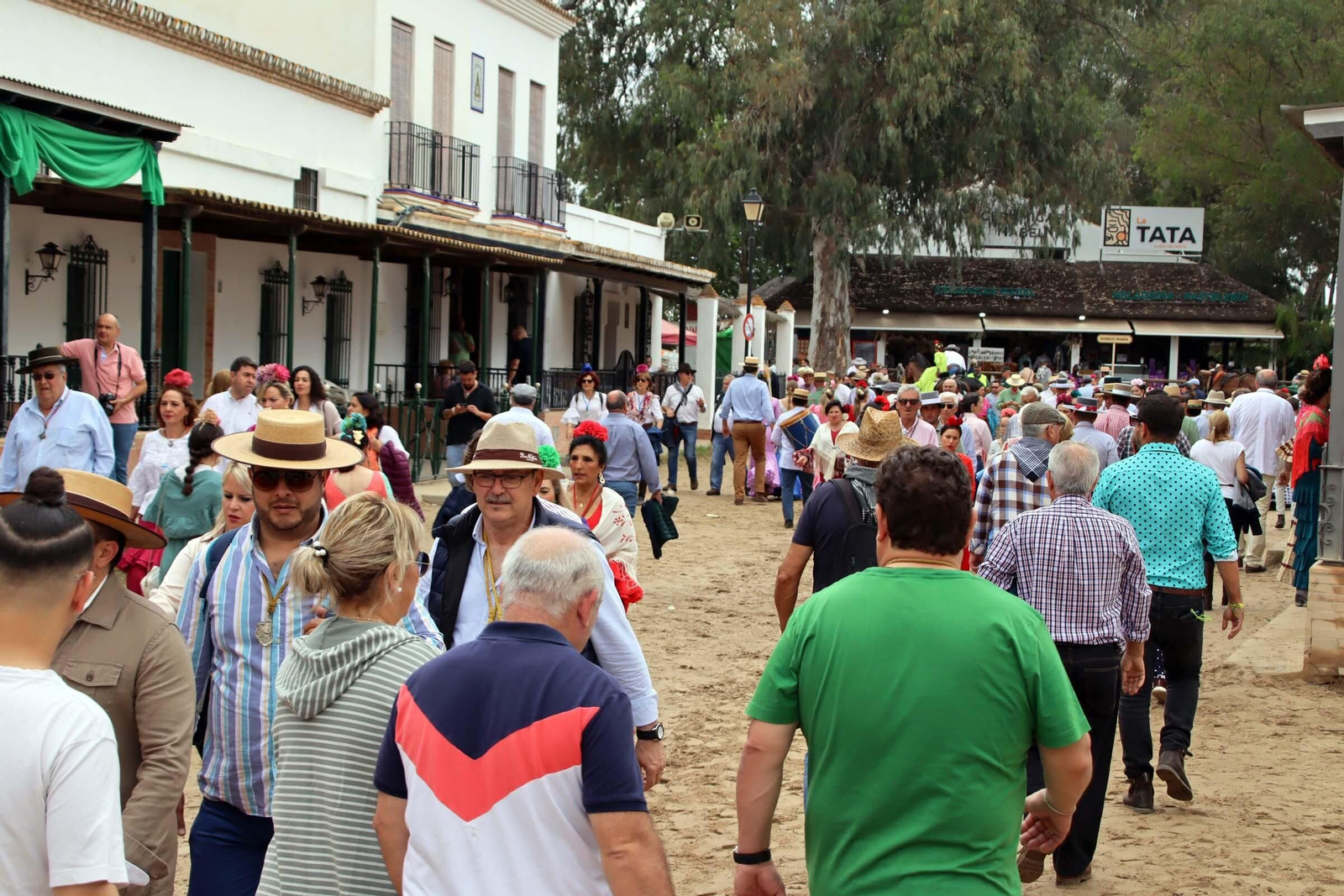 Así se vive la romería en las casas de la aldea