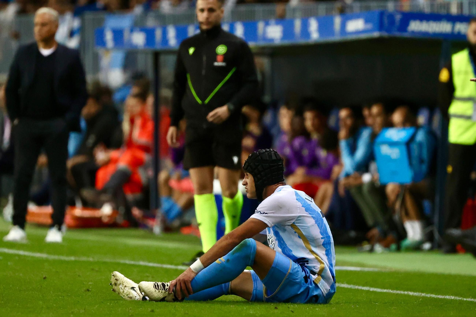 Las mejores fotos del Málaga CF-Racing de Santander