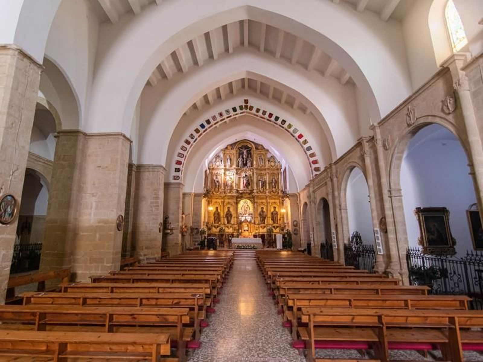 La Iglesia de San Andrés de Baeza está incluida en la visita patrimonial que se podrá hacer en estos días festivos.