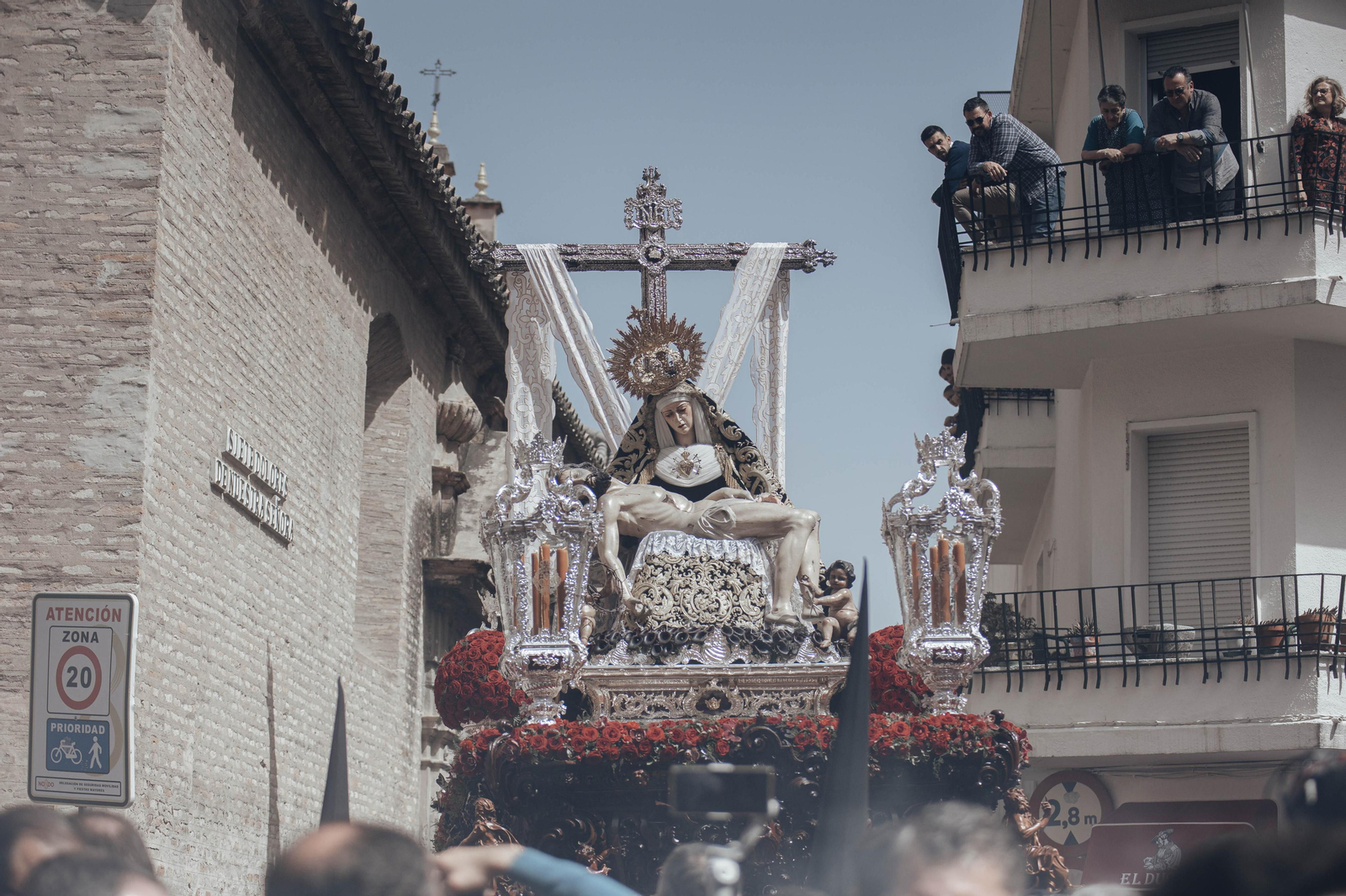 las imágenes de la Hermandad de los Servitas en la Semana Santa de Sevilla 2023