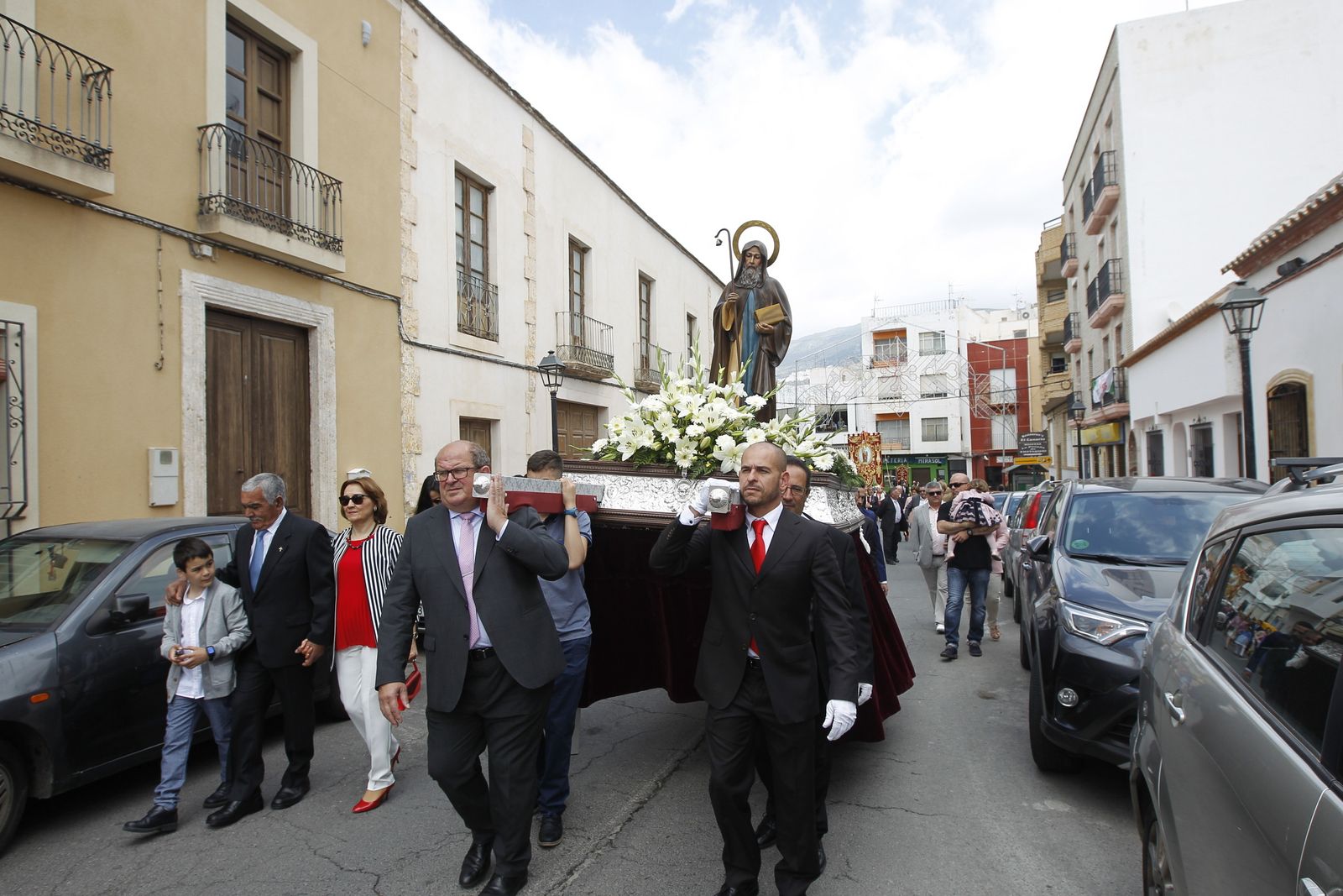 Fotogalería de la Procesión a la Ermita del Cerro de San Blas. Fiestas de Canjáyar.