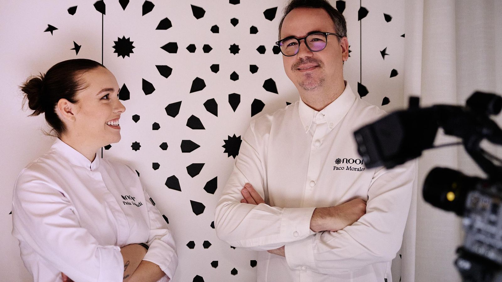 Paola Gualandi y Paco Morales Paola Gualandi y Paco Morales