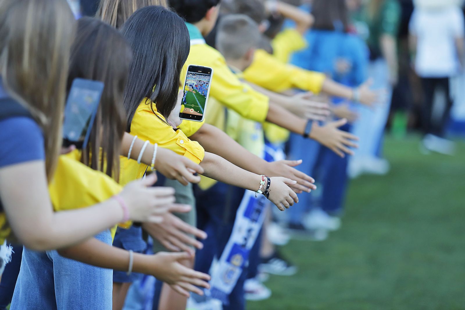 Imágenes del ambiente en el encuentro entre el Recreativo de Huelva y el CD Castellón