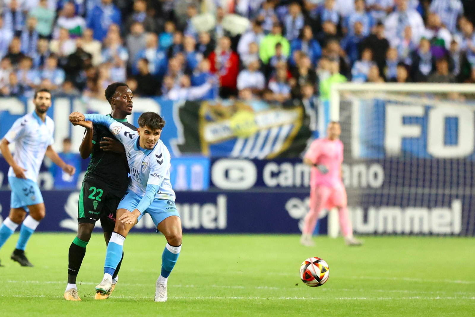 El Málaga CF-Córdoba, en fotos
