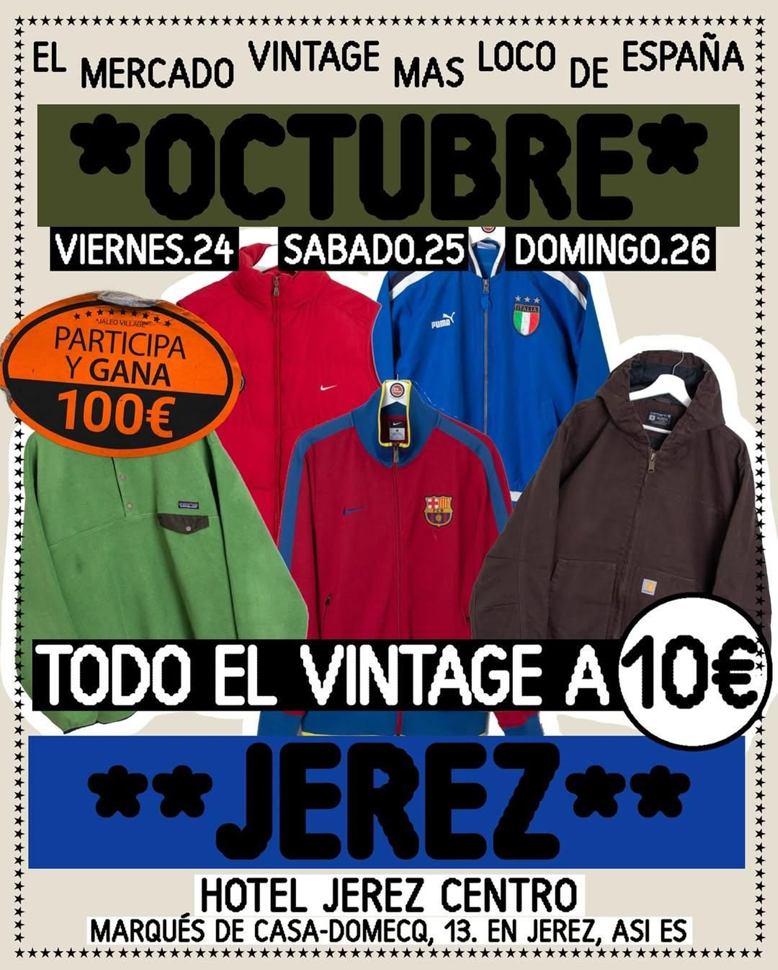 En Jaleo Vintage todas las prendas están a 10€