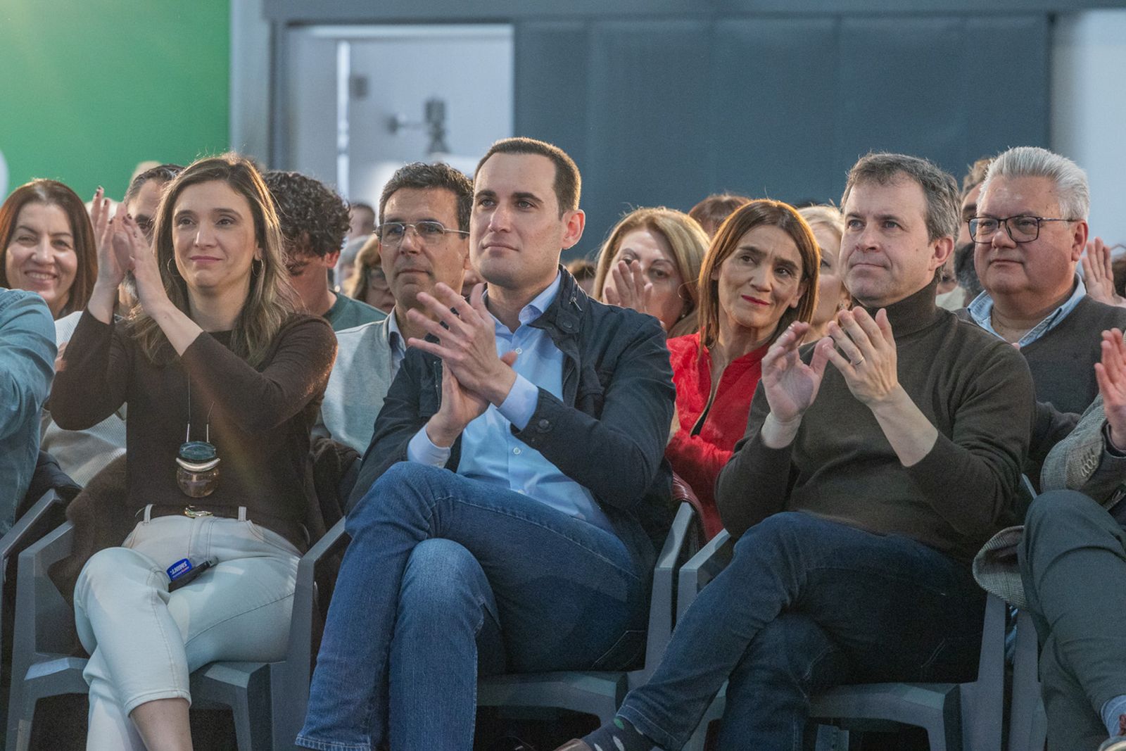 Acto en defensa de los servicios públicos para celebrar el 28F en Jaén