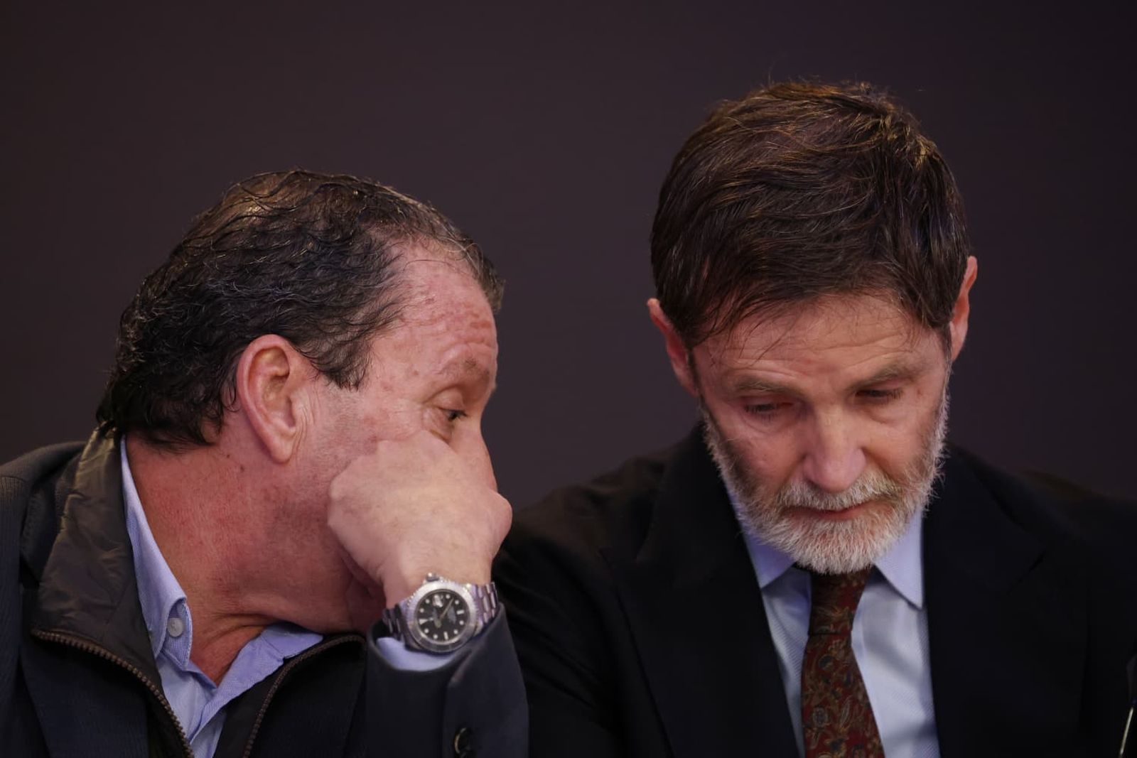 Miguel Criado y Bartolomé Cantarero, abogados de Muñoz.