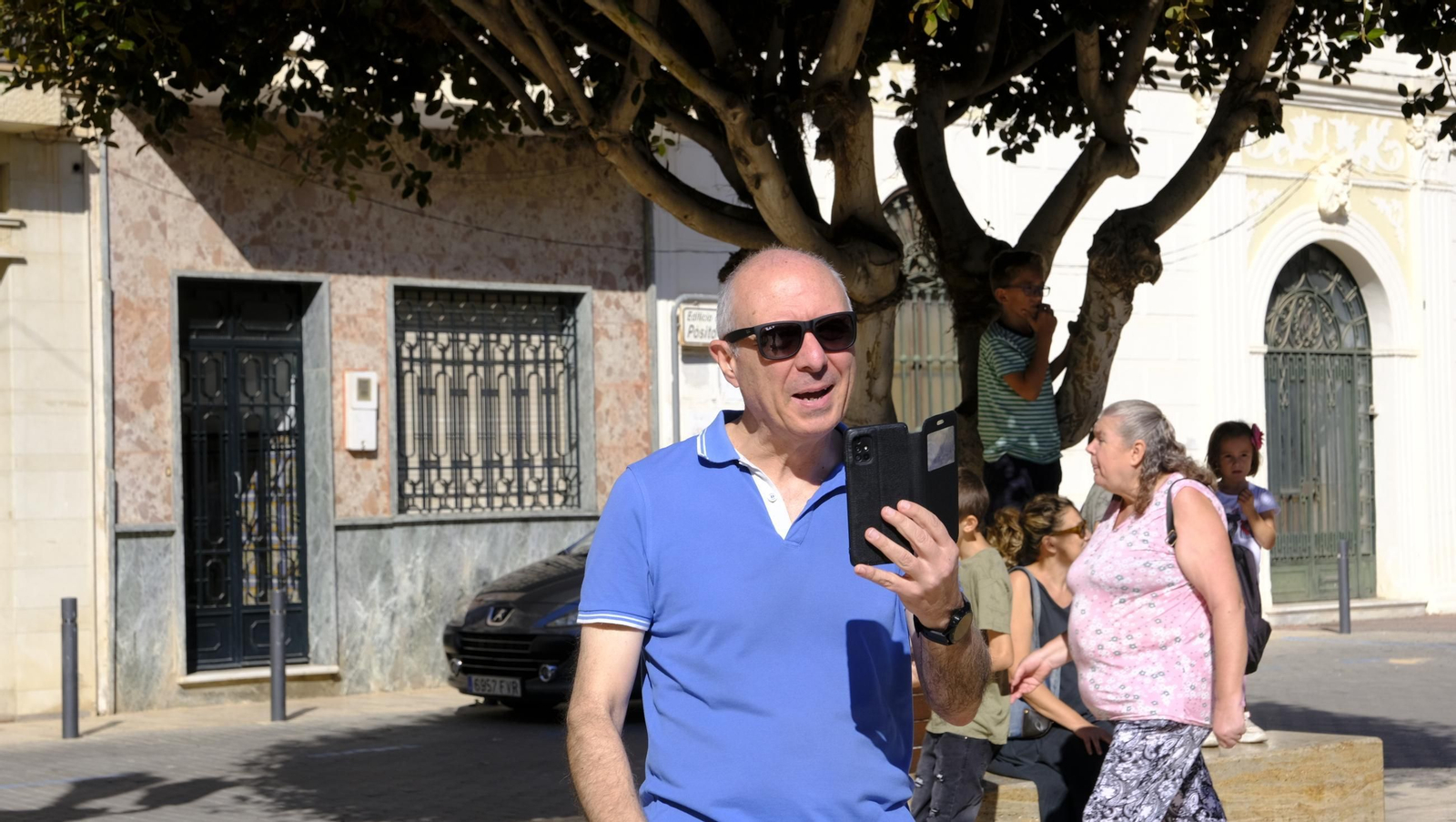 Encierro infantil y gigantes y cabezudos en las Fiestas de Huércal Overa, en imágenes