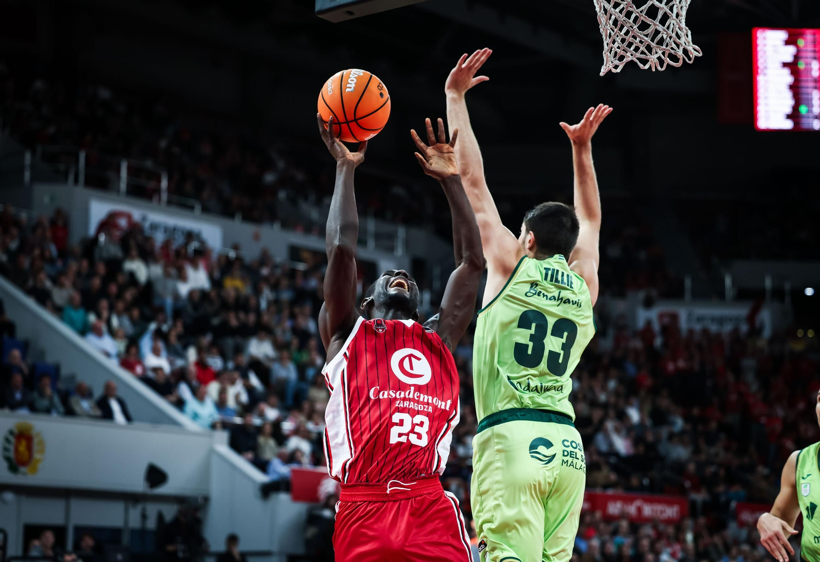 Casademont Zaragoza-Unicaja, en fotos