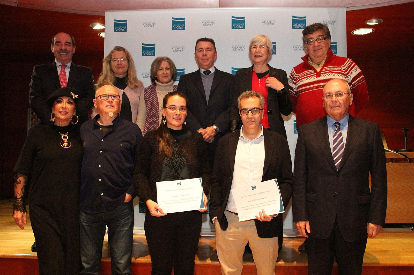 Atlantic Copper entrega los premios "Hablando en Cobre", en imágenes