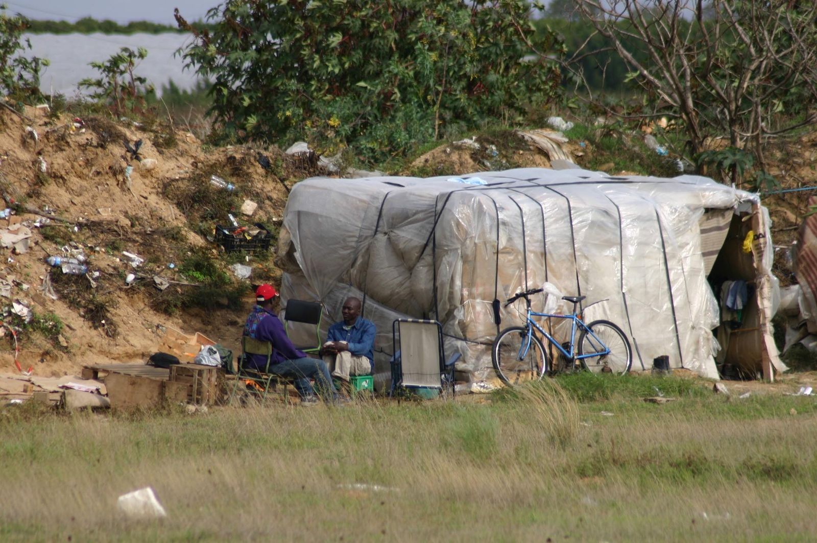 Una chabola en Lepe.