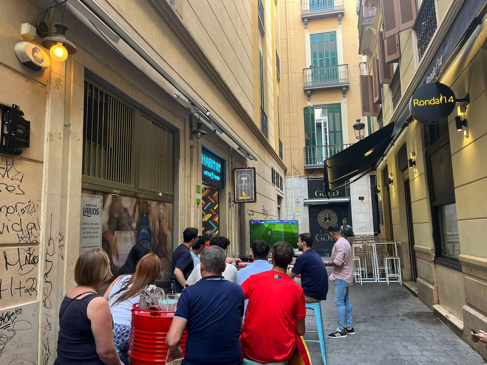 Así vivió Málaga el España - Alemania de la Eurocopa