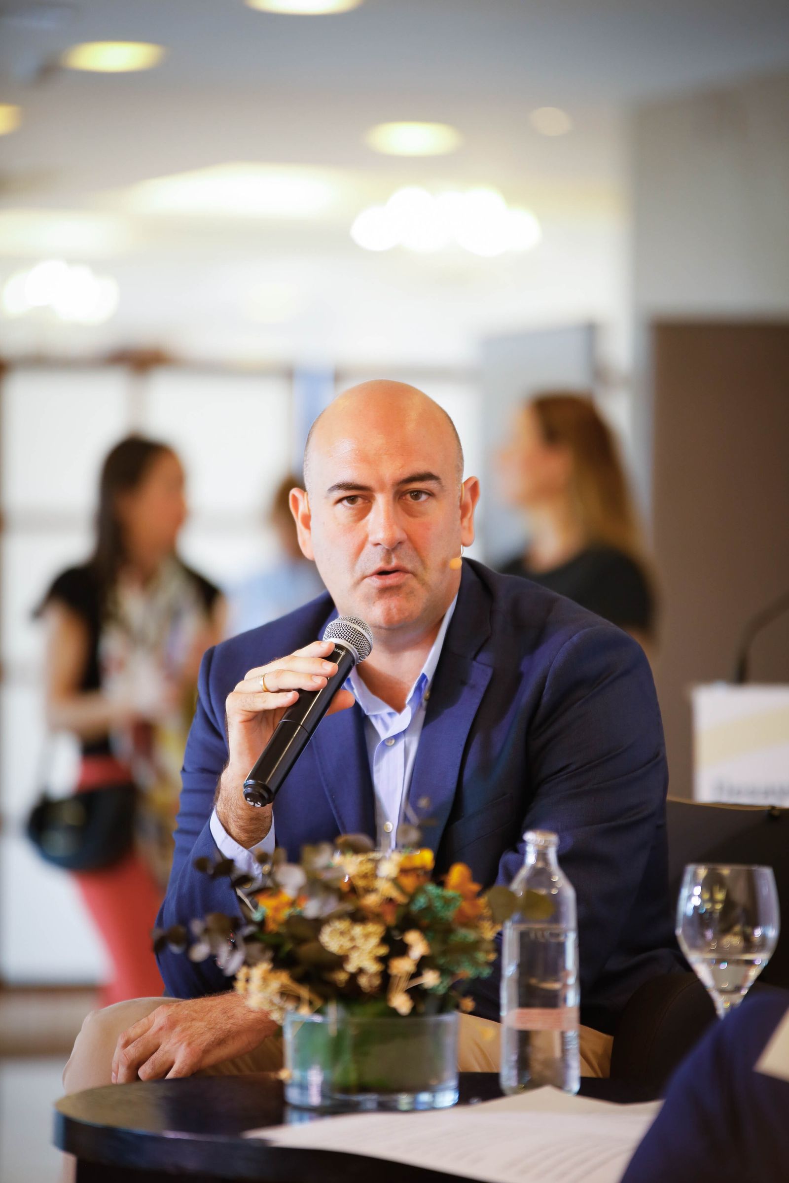 Imágenes del desayuno coloquio de Diario de Almería, con Jesús Barranco, CEO de La Unión