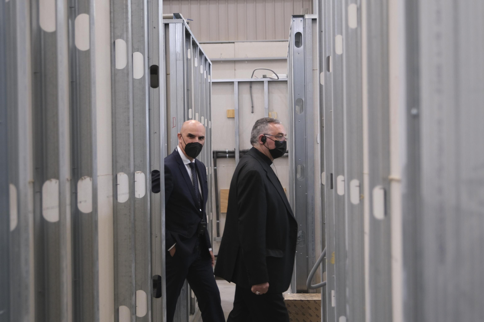 Bendición de las instalaciones de Hydrodiseño, en Huércal Overa (Almería)