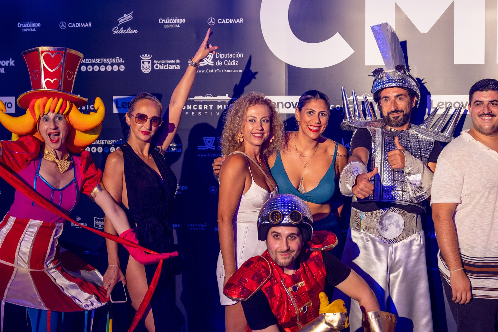 Búscate en el concierto de Black Eyed Peas en el Concert Music Festival en Chiclana