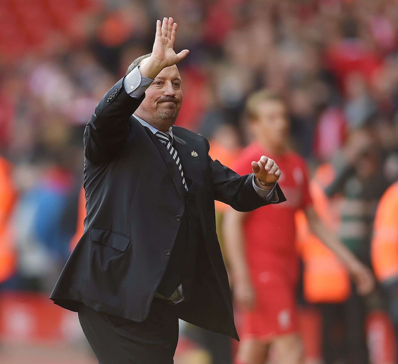 Rafa Benítez, entrenador del Newcastle.