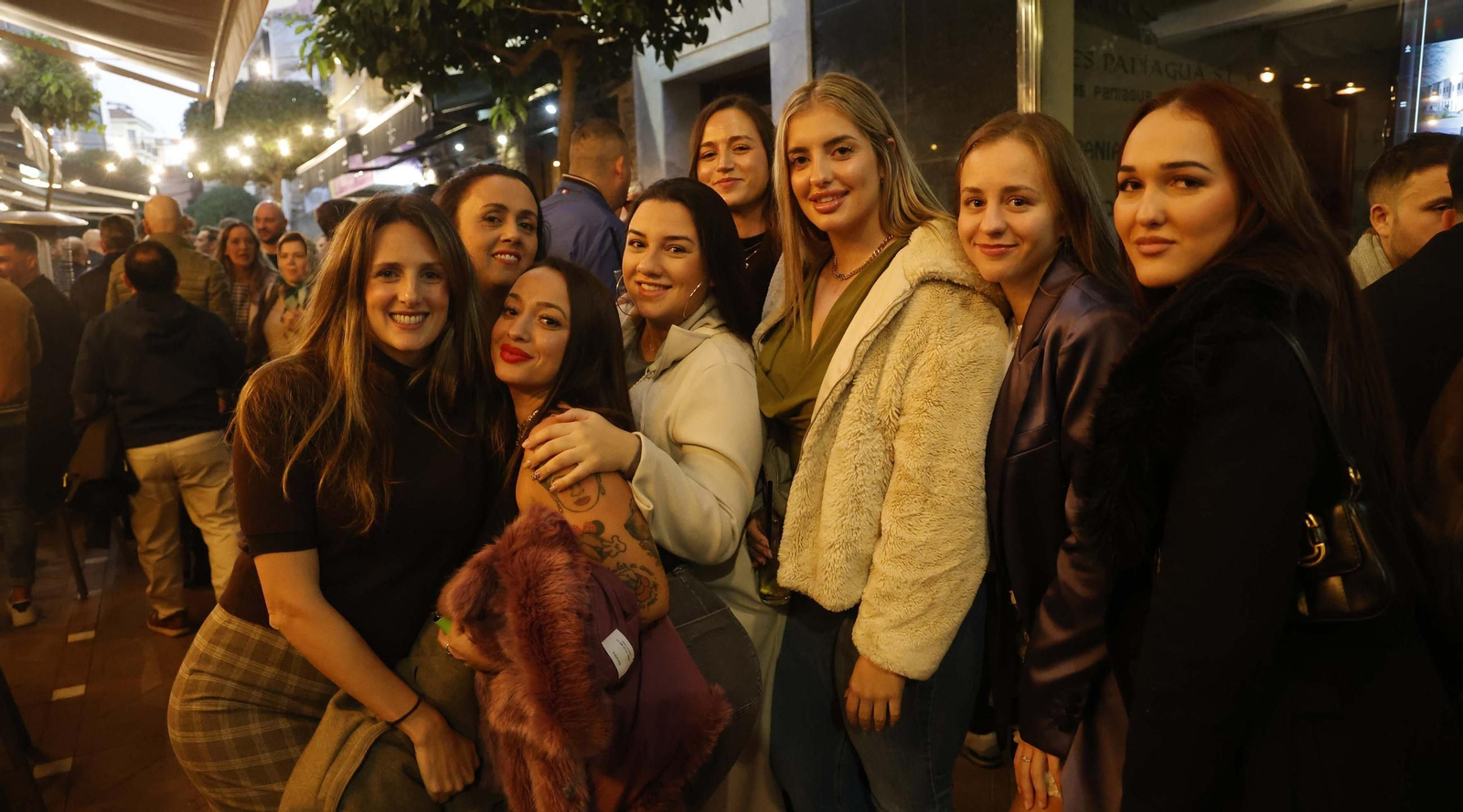 Fotos del ambiente navideño en La Línea