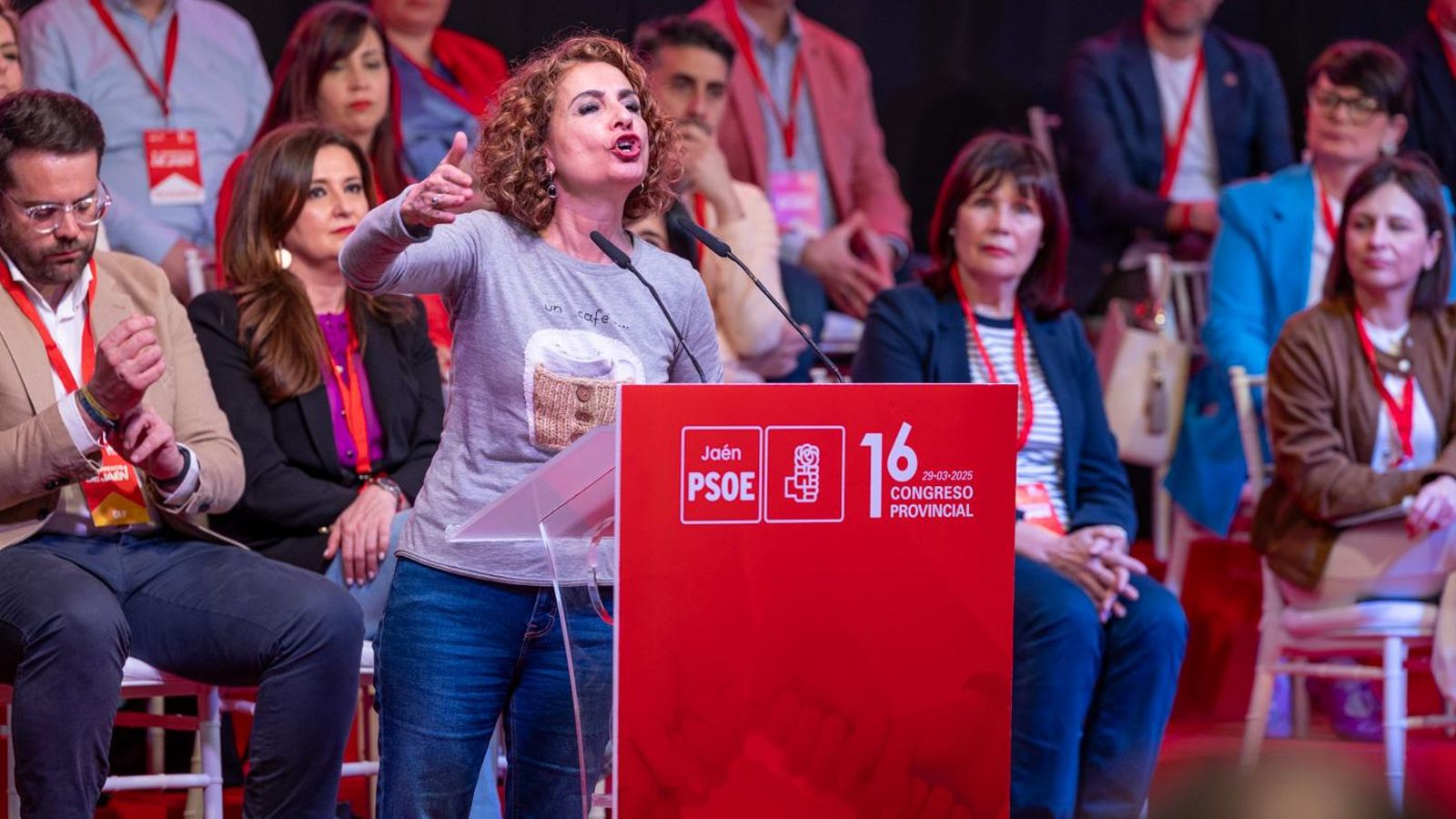 Inauguración del 16º Congreso Provincial del PSOE de Jaén