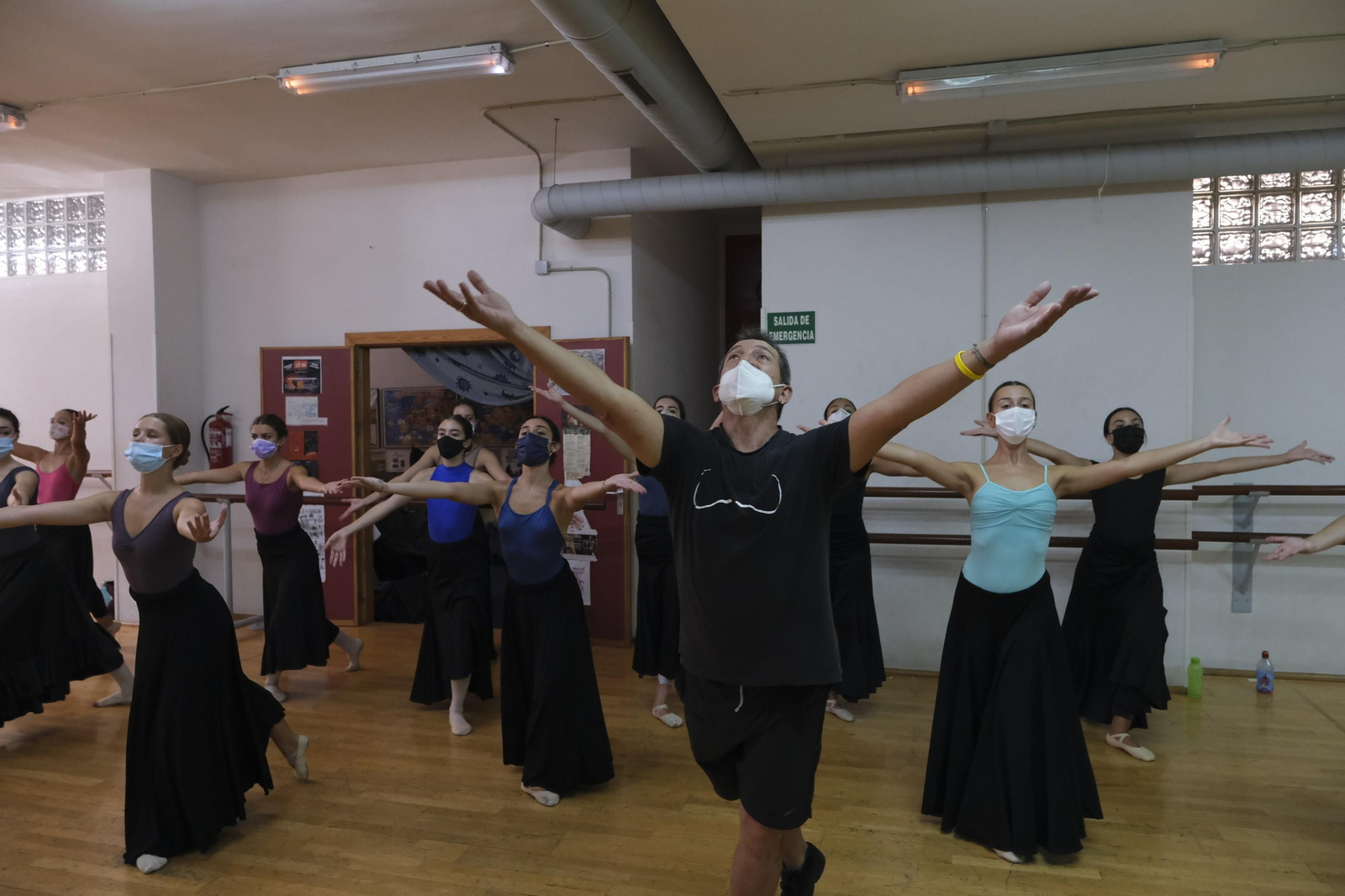 Fotogalería clases magistrales Víctor Ullate y Eduardo Lao en Centro de Danza Entreacto.