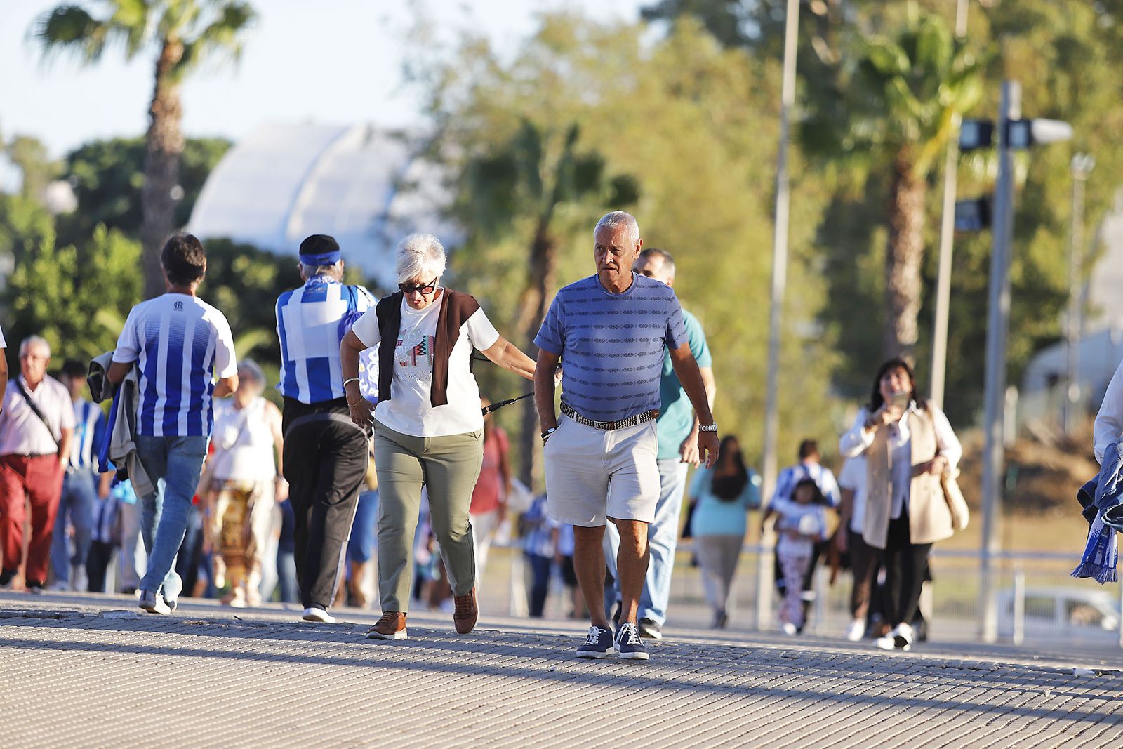 Imágenes del ambiente en el encuentro entre el Recreativo de Huelva y el CD Castellón