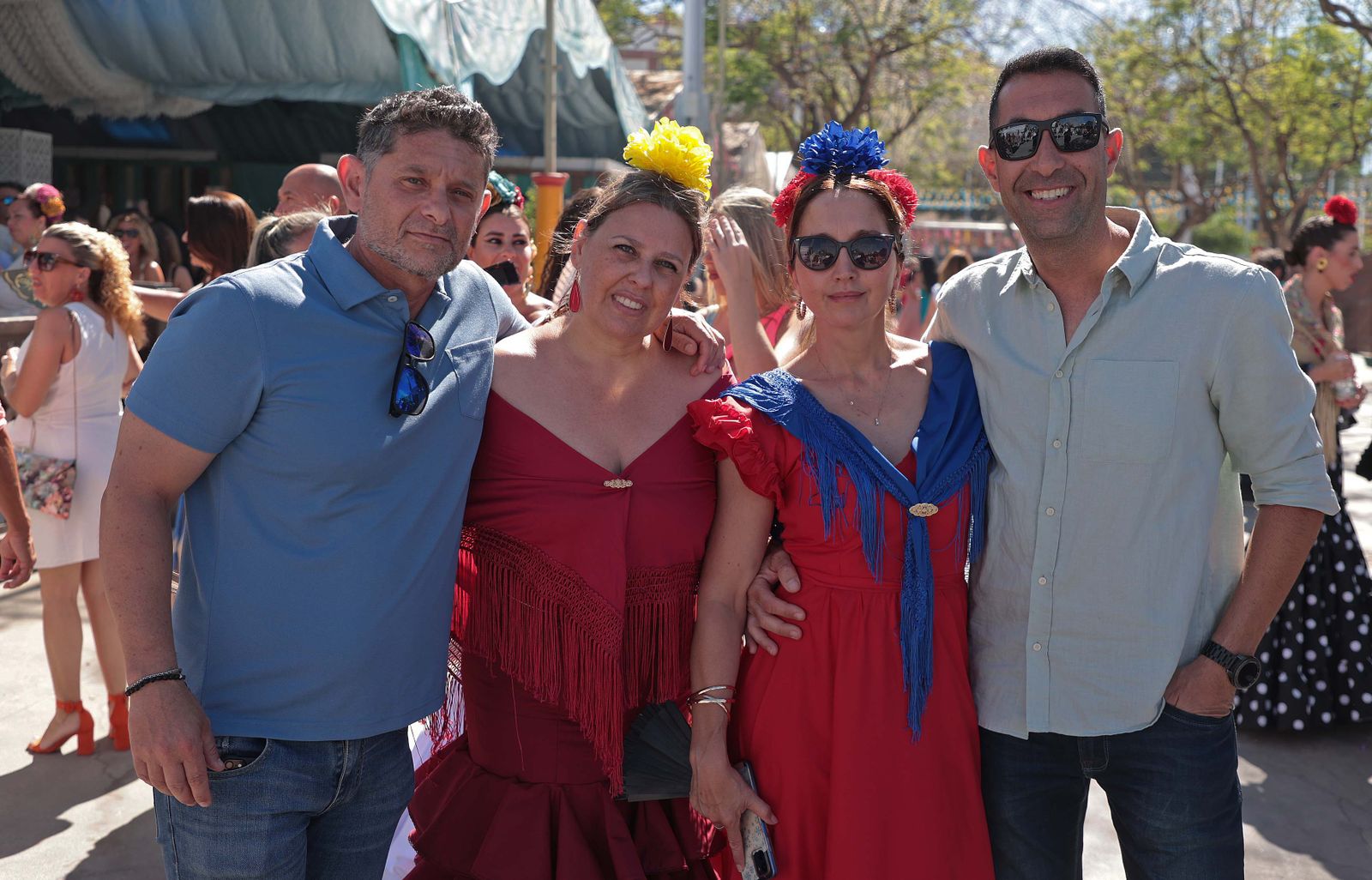 Fotos del Domingo por Sevillanas en la Feria Real de Algeciras 2024