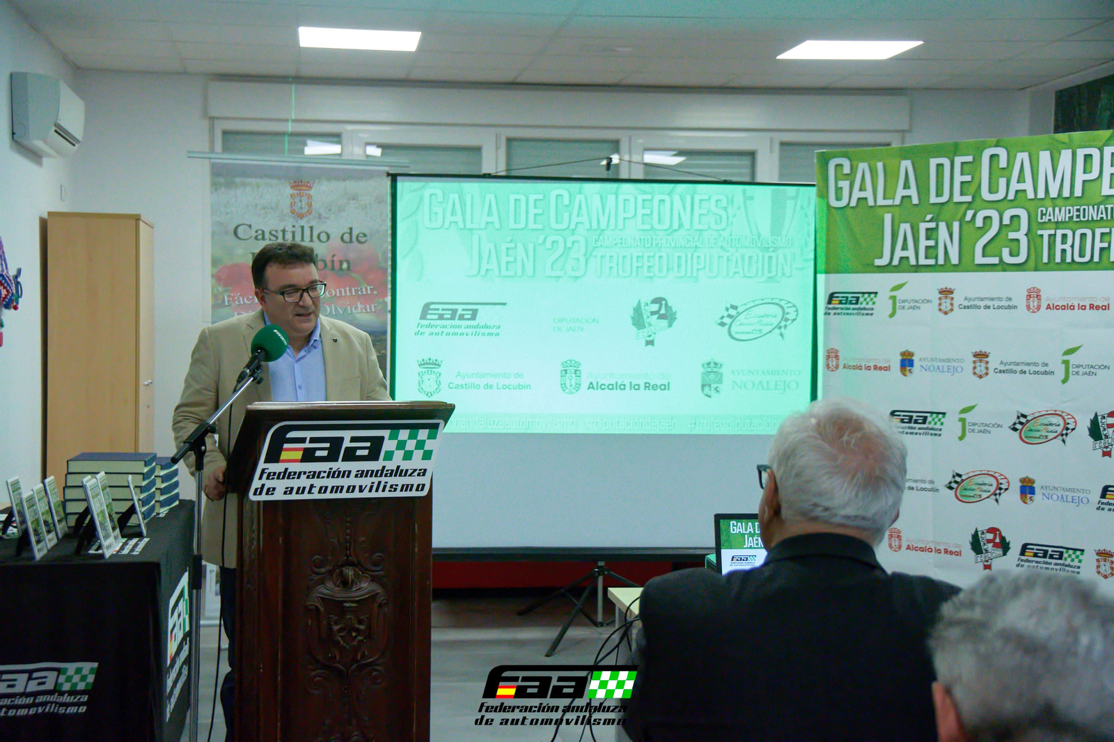 En imágenes: Gala Campeones Automovilismo Jaén, celebrada en Castillo de Locubín