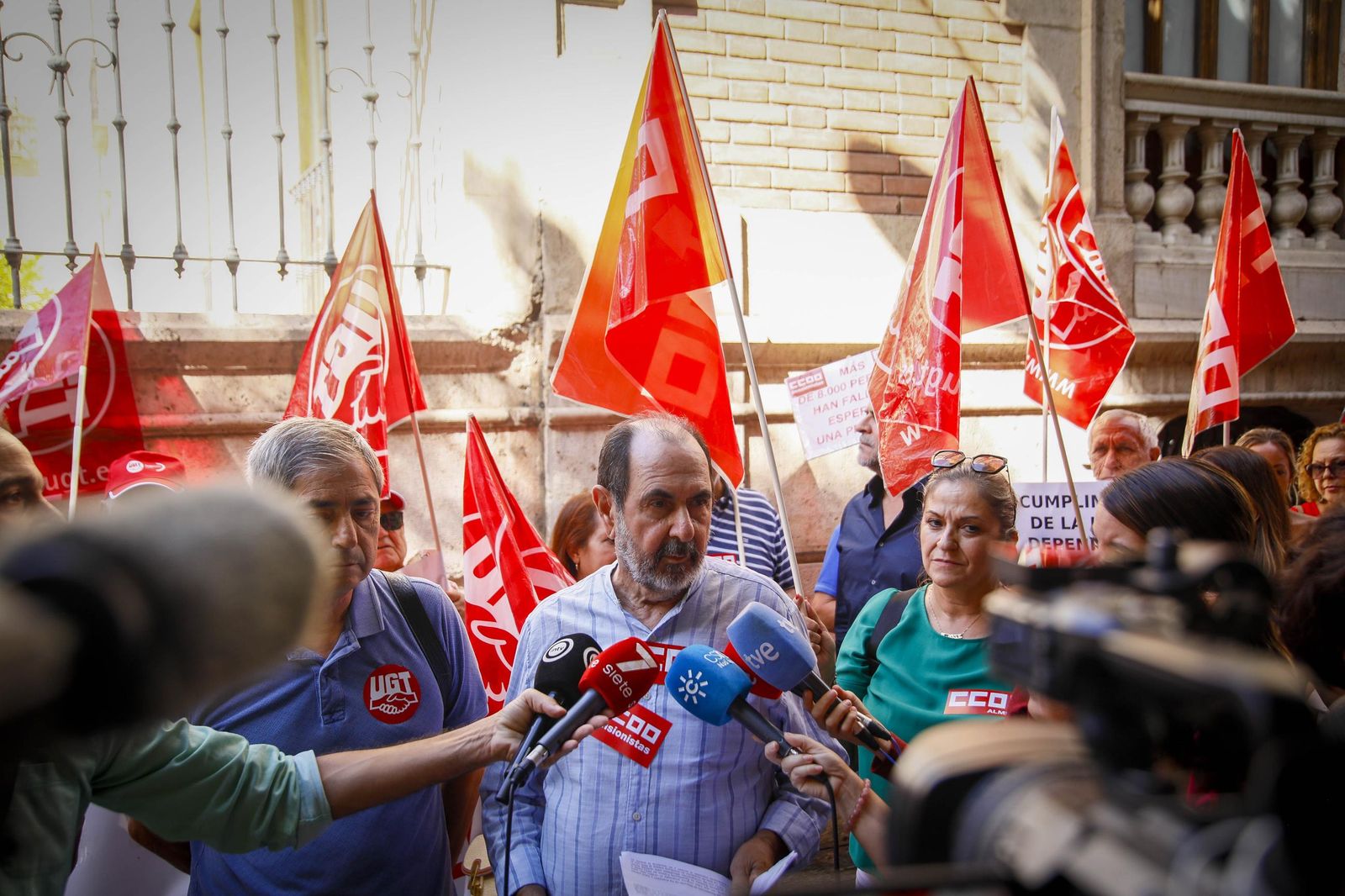 Las imágenes de la manifestación por la "ley de dependencia"