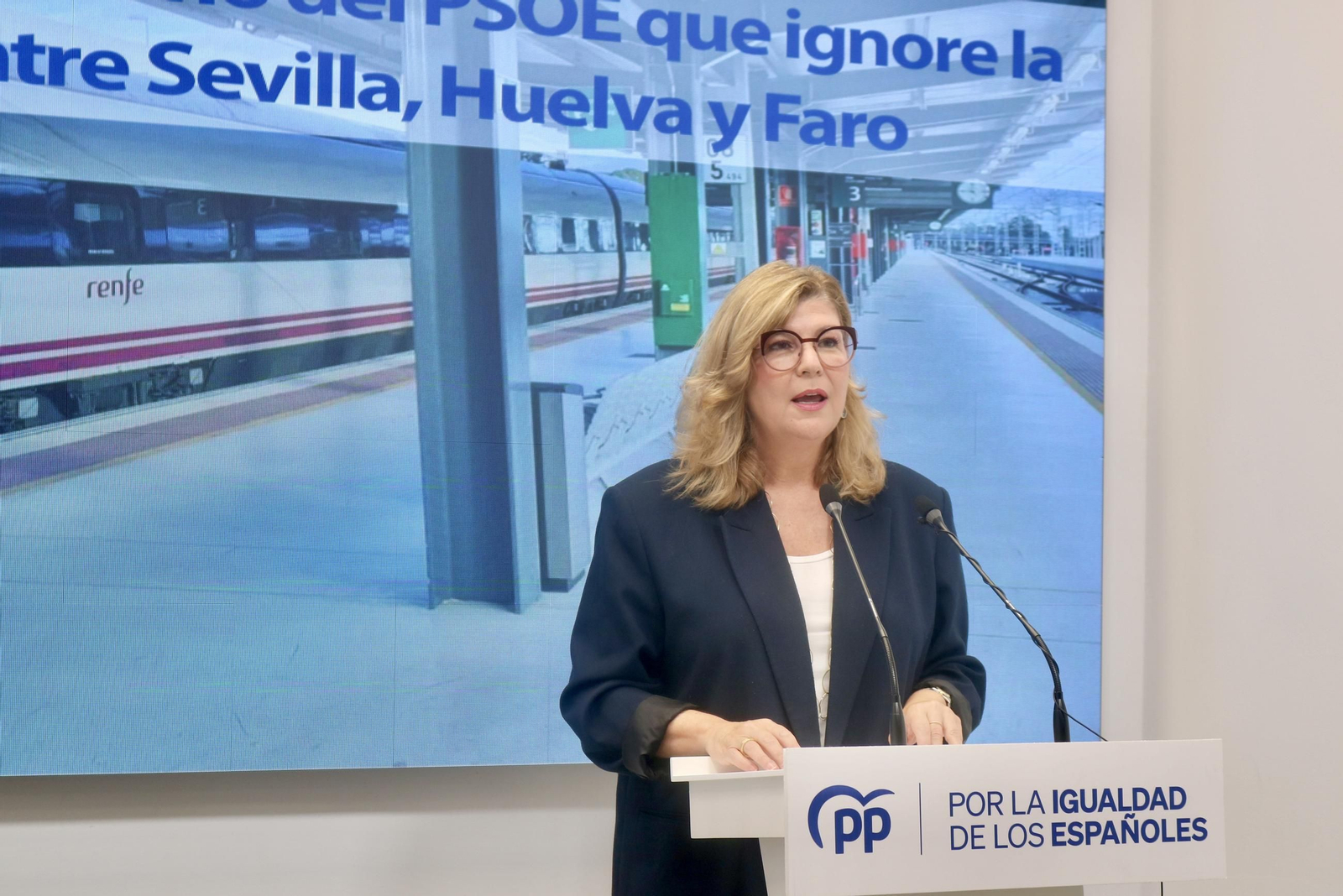 La secretaria general del PP de Huelva, Berta Centeno. La secretaria general del PP de Huelva, Berta Centeno.
