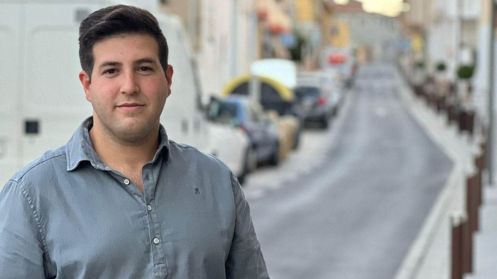 El portavoz del PP de Otura, Víctor Fernández