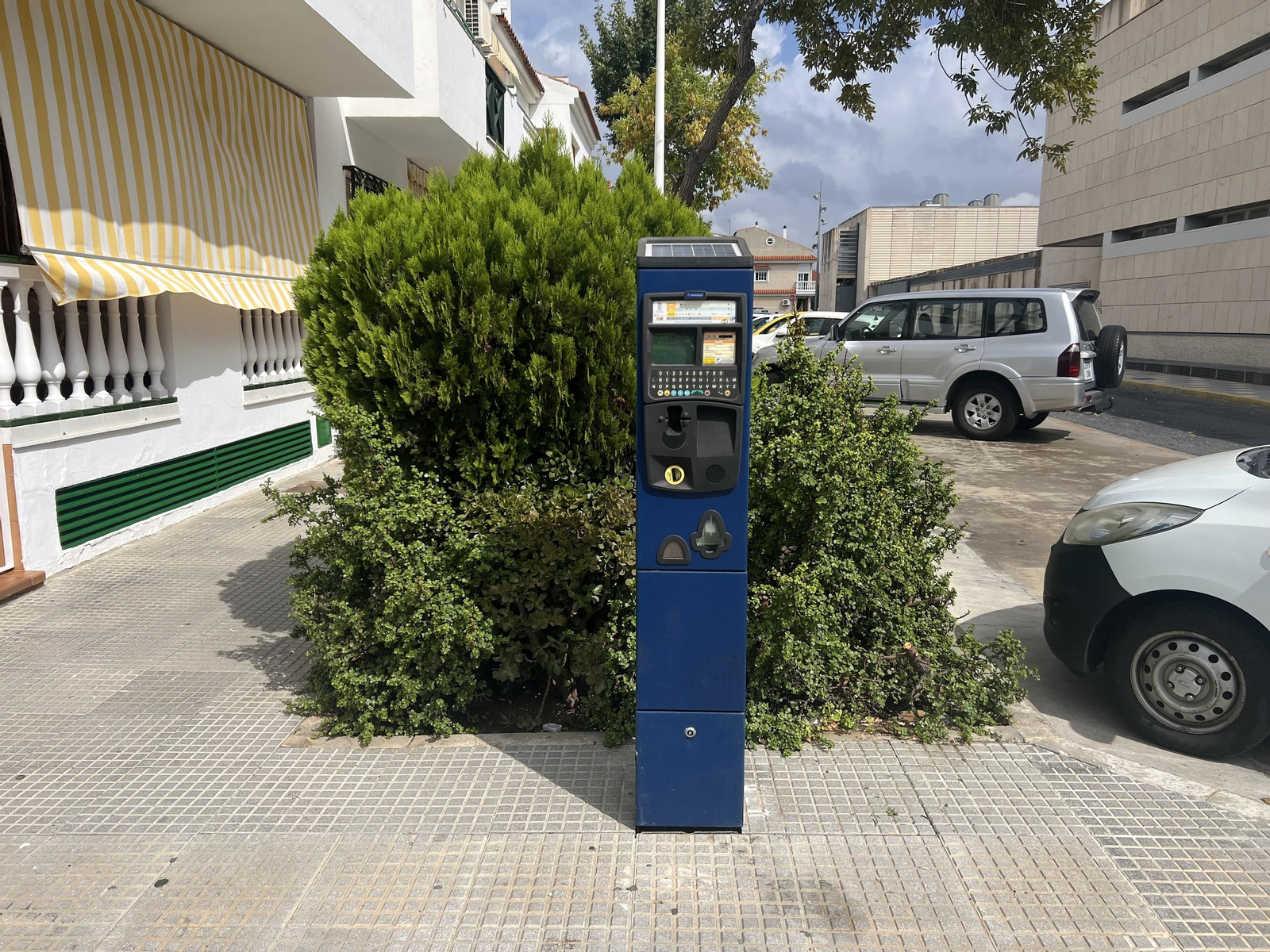 Parquímetro de la zona ORA de Punta Umbría.