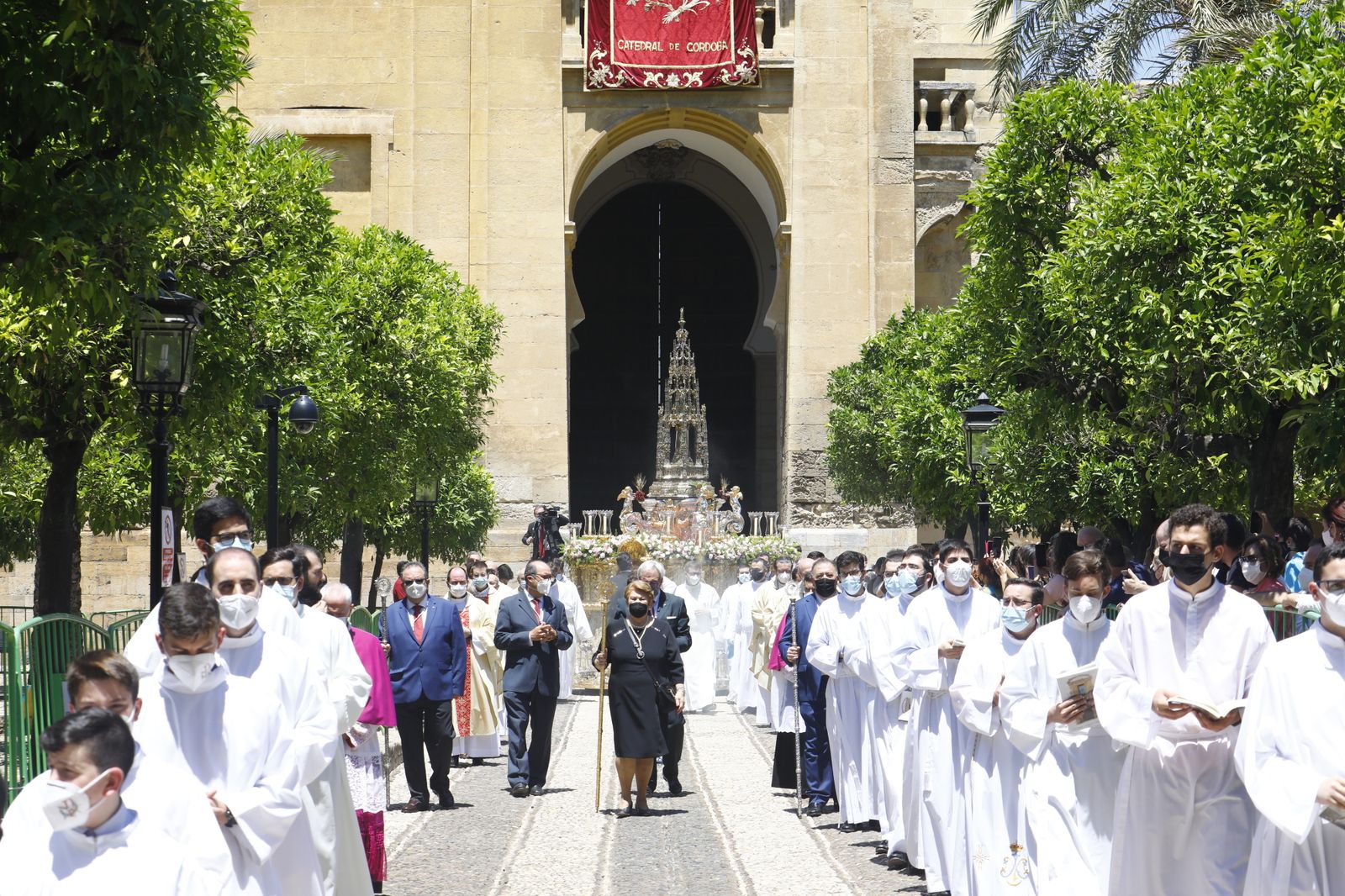 La procesión del Corpu Christi de Córdoba, en imágenes