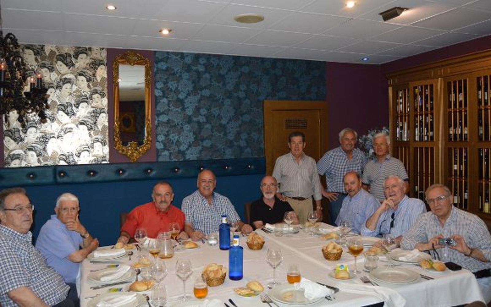 Ernesto Martínez, Gumersindo Fernández, Manuel Ragel, Juan Bocanegra, Francisco Romero, Álvaro Caravaca, Luis Aguirregómezcorta, Juan Luis Ingunza, Eduardo Mas, Ernesto Pérez Díaz-Alersi y José Macías.

Foto: Ignacio Casas de Ciria