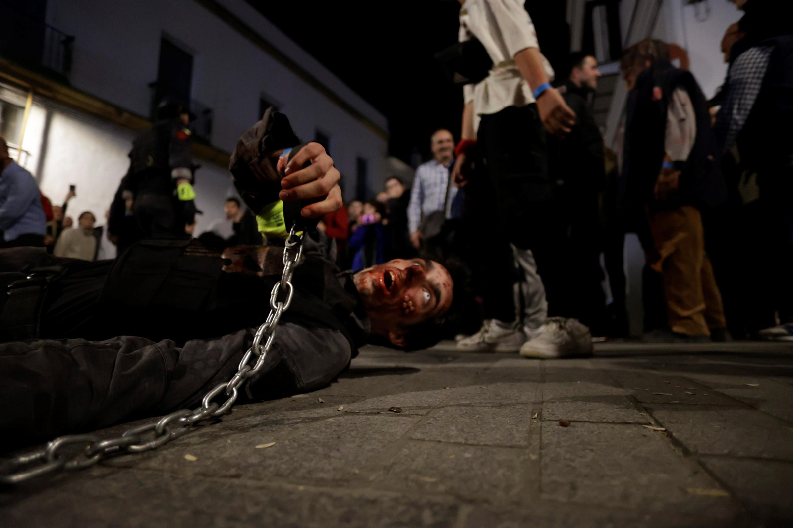 Imágenes: Los zombies toman las calles de Chiclana