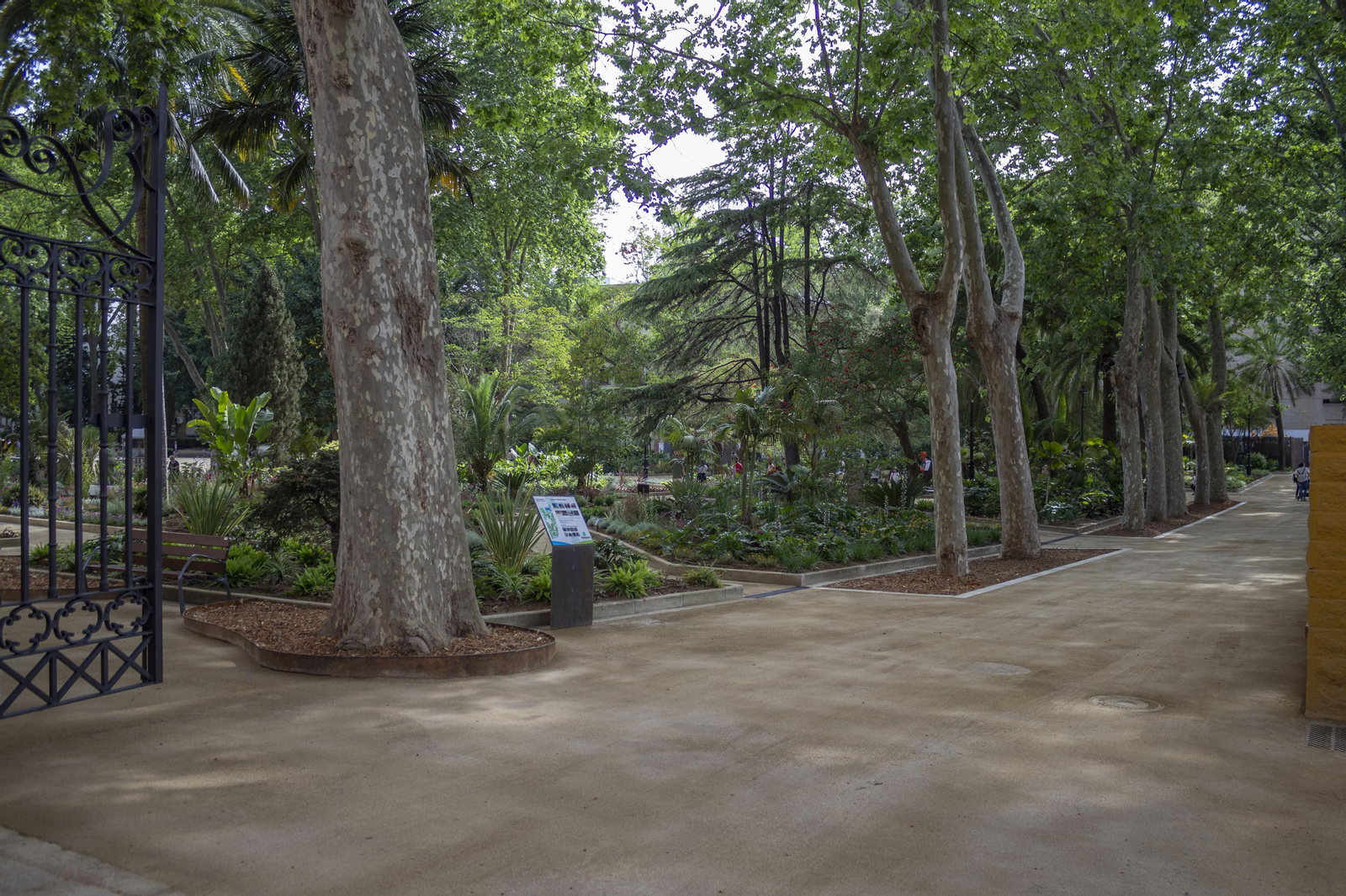 Fotos de la apertura del Parque María Cristina en Algeciras