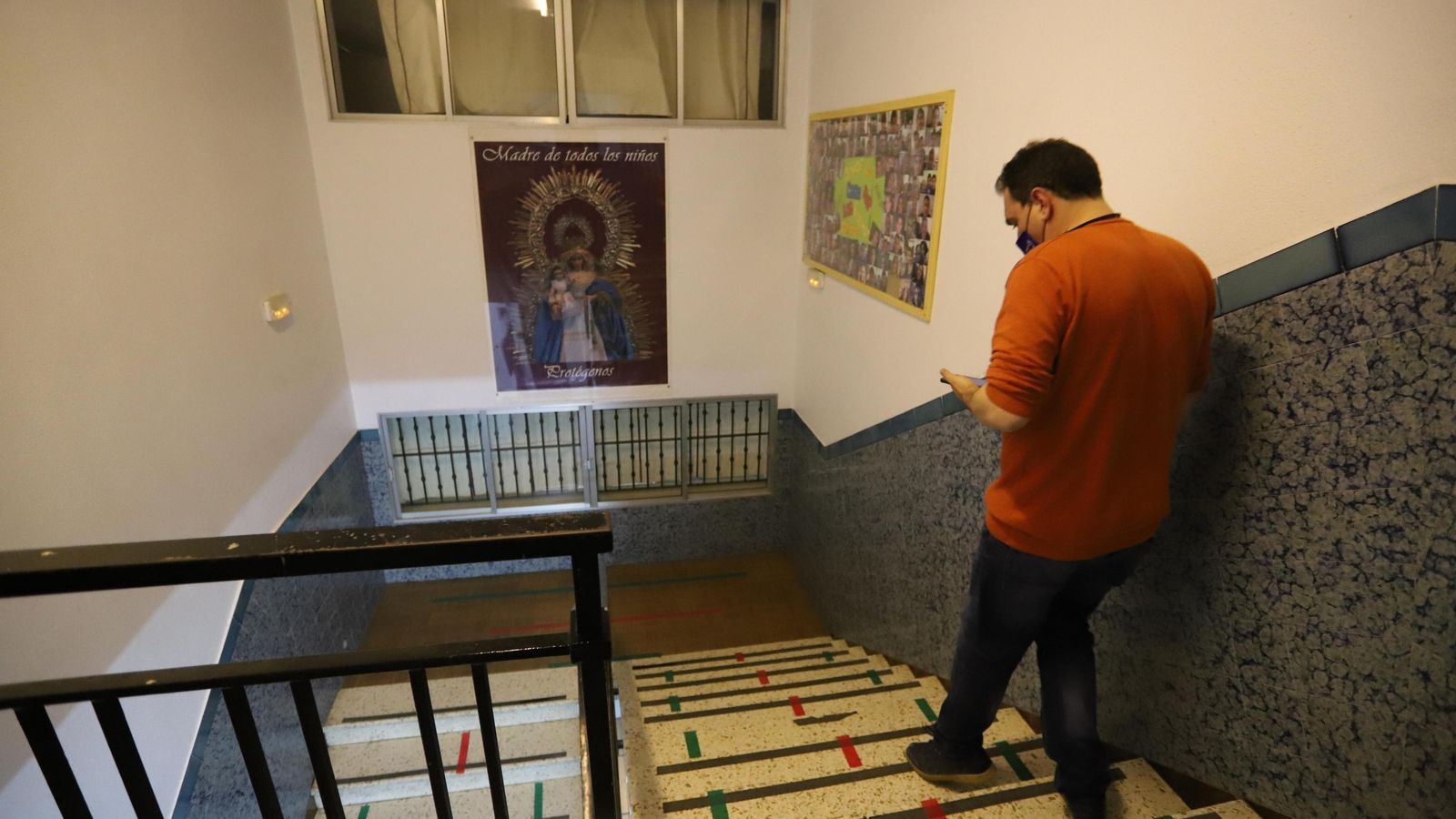 El director de Ciudad de los Niños, Félix Guerra, en las instalaciones del centro.