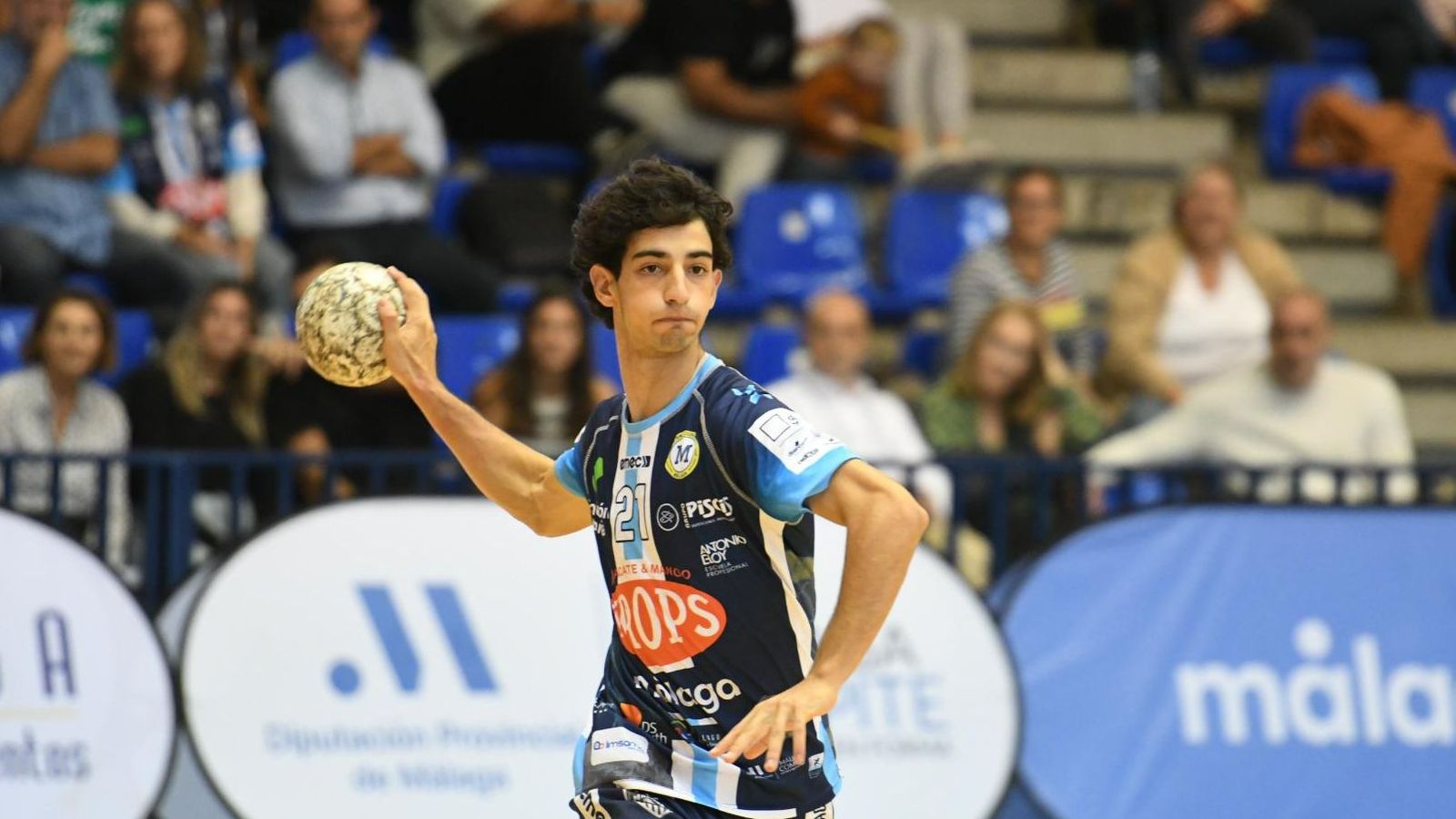 Xavi Camas en un lance del juego