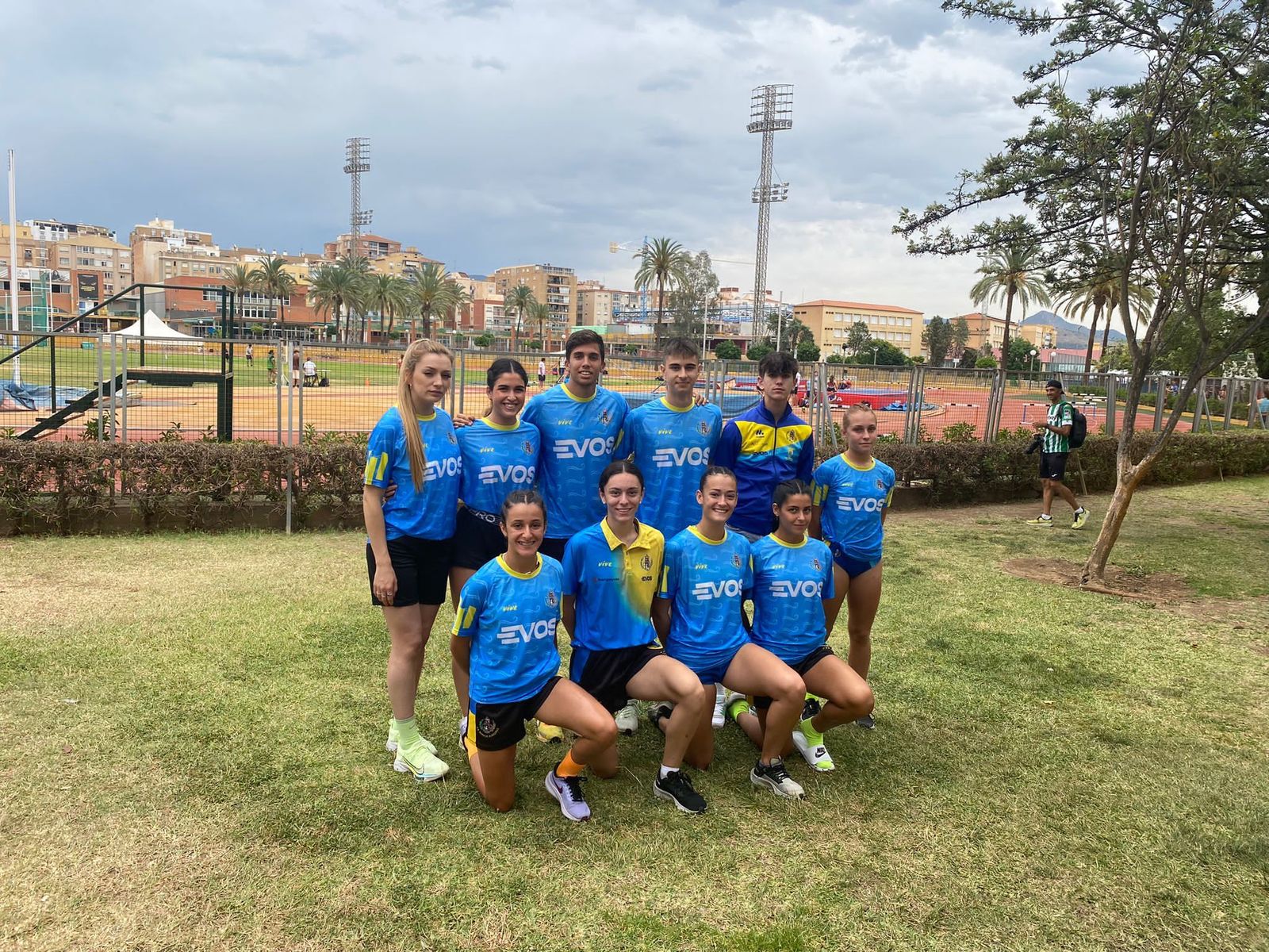 Parte de la expedición sub-23 del Bahía de Algeciras.