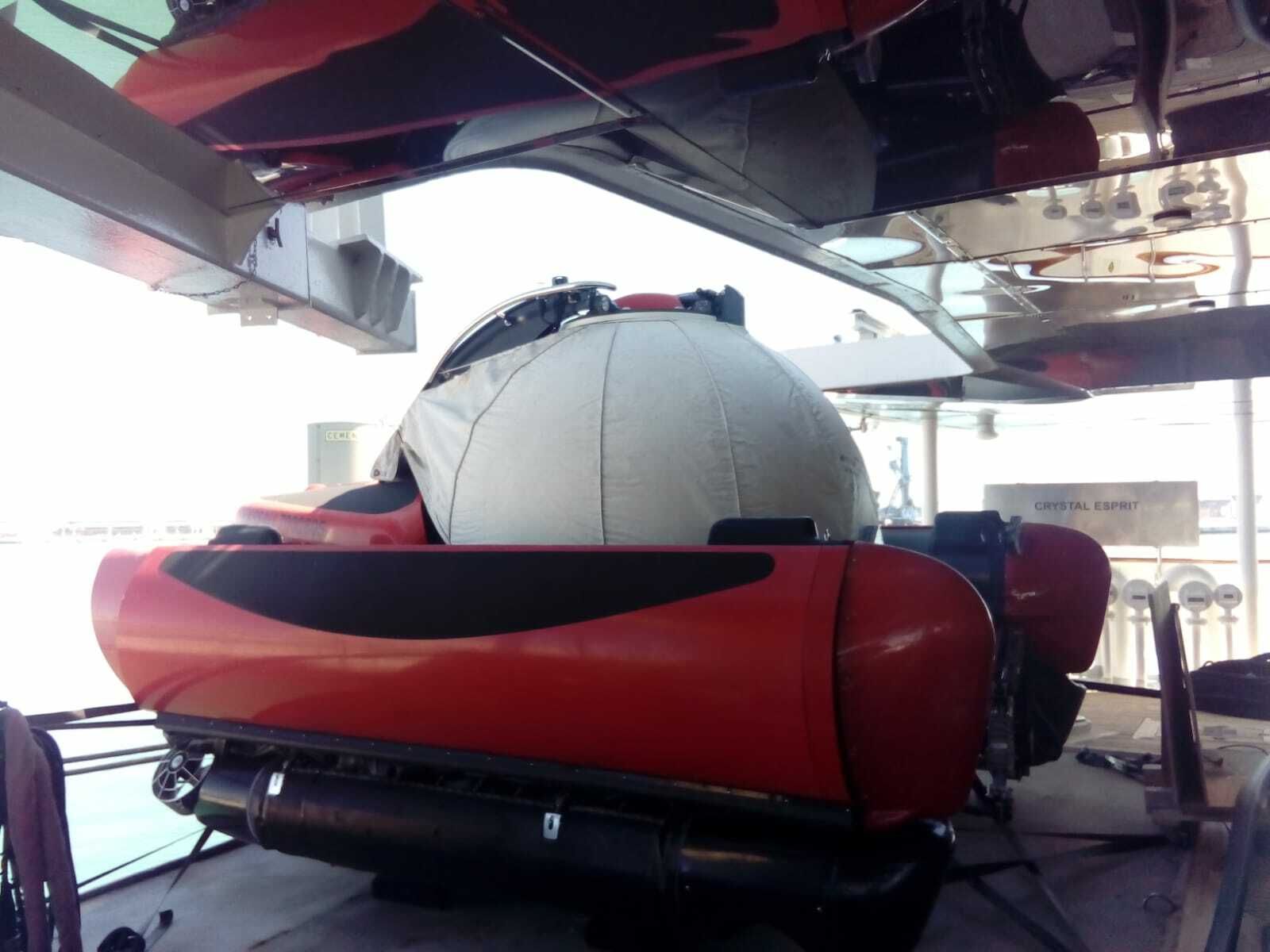 Las fotos del yate de lujo ‘Crystal Espirit’ en Málaga