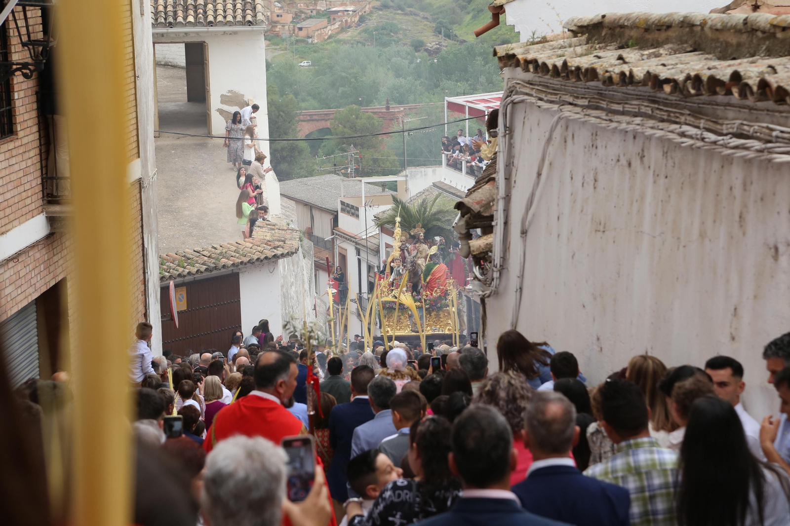 La procesión de la Borriquita de Montoro, en imágenes