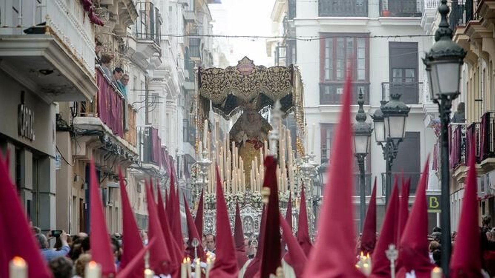 La Virgen de la Amargura, de la cofradía de Humildad y Paciencia.