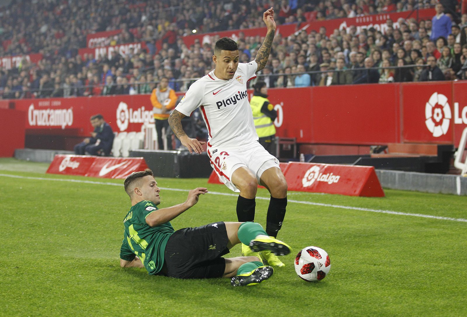 El Sevilla FC-Villanovense, en imágenes