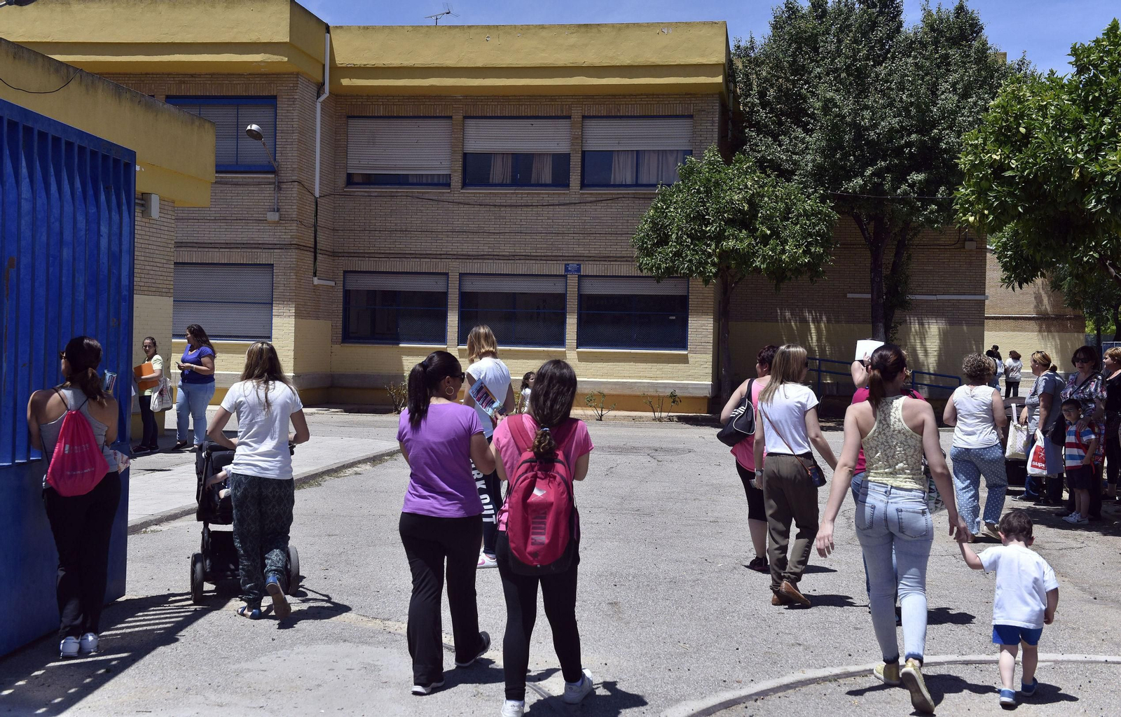 CEIP Teodosio, en el barrio sevillano de Pino Montano.